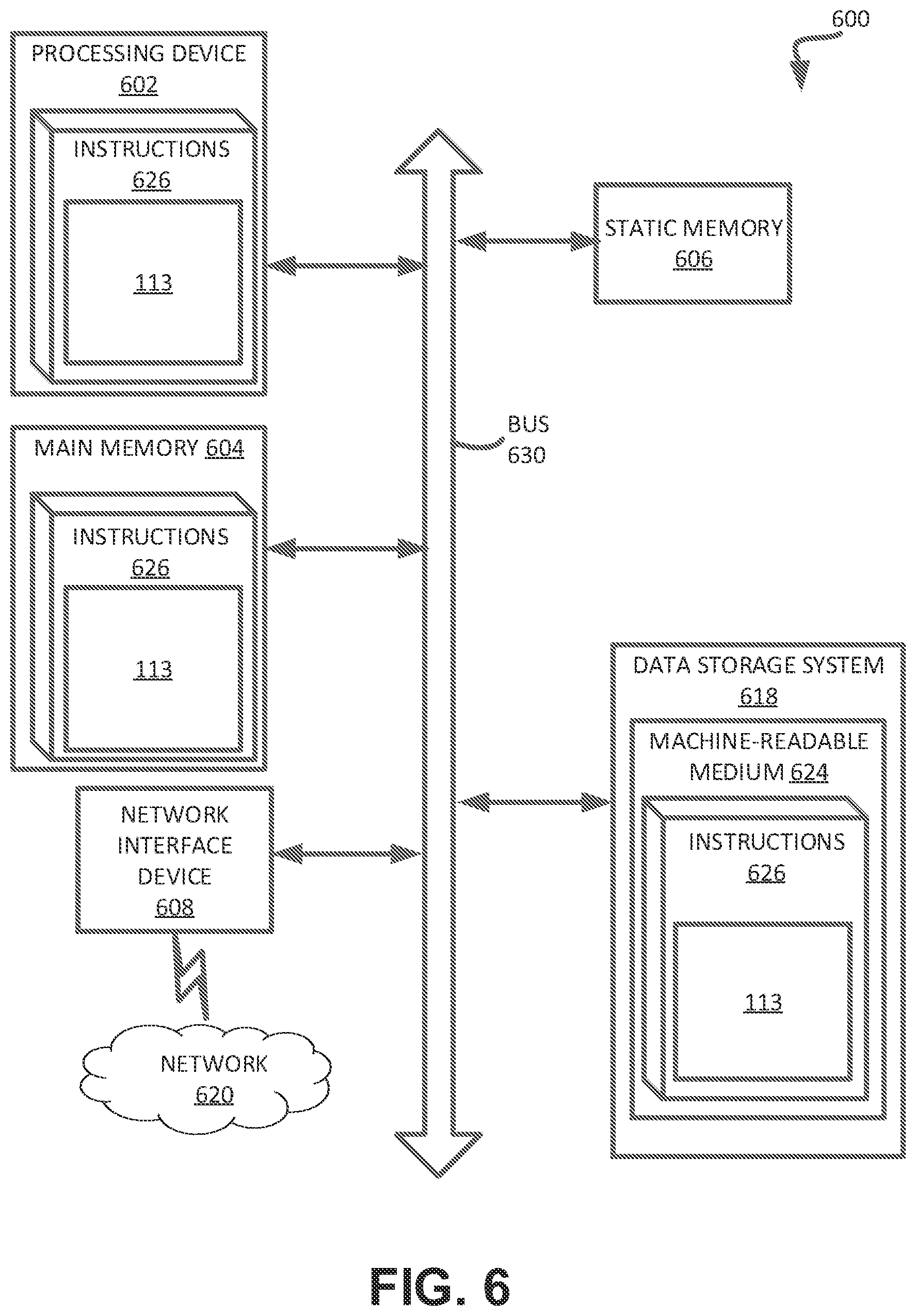 Patent US12541398 Figure 6 – Management of unmapped allocation units of a memory sub-system