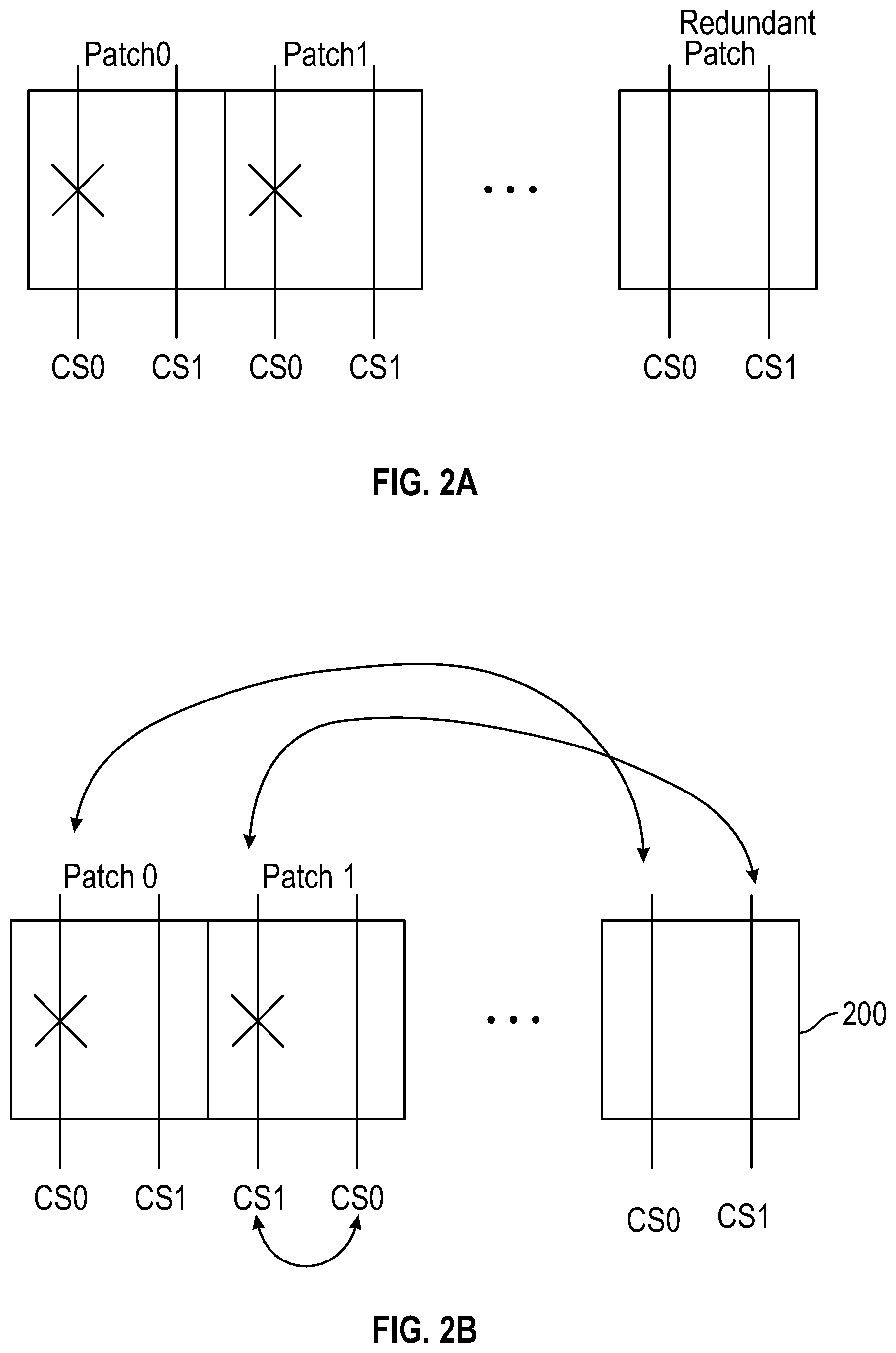 Patent US12541440 Figure 2 – Redundancy and swapping scheme for memory repair