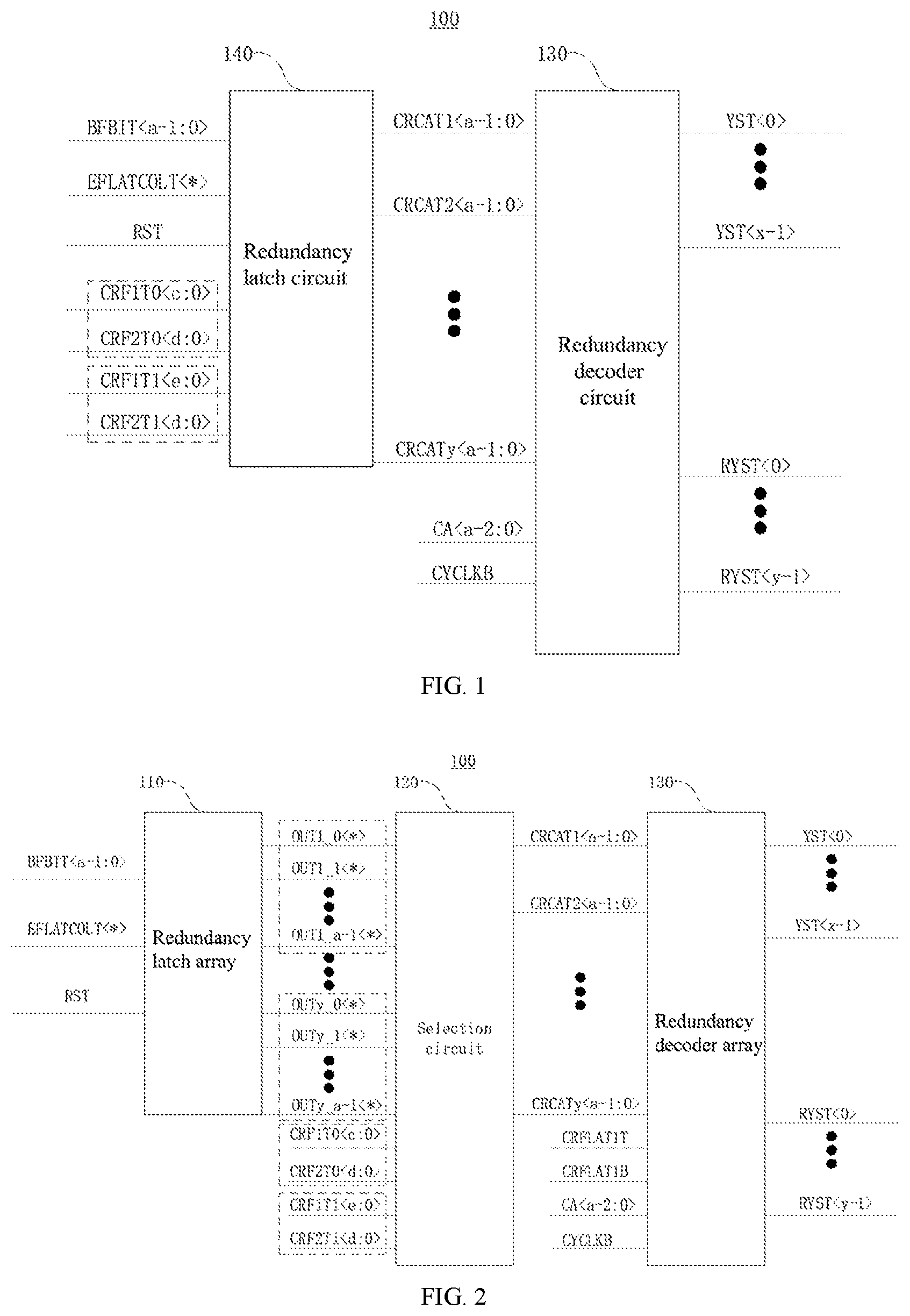 Patent US12541441 — Redundancy latch decoder circuit and memory — Figure 1