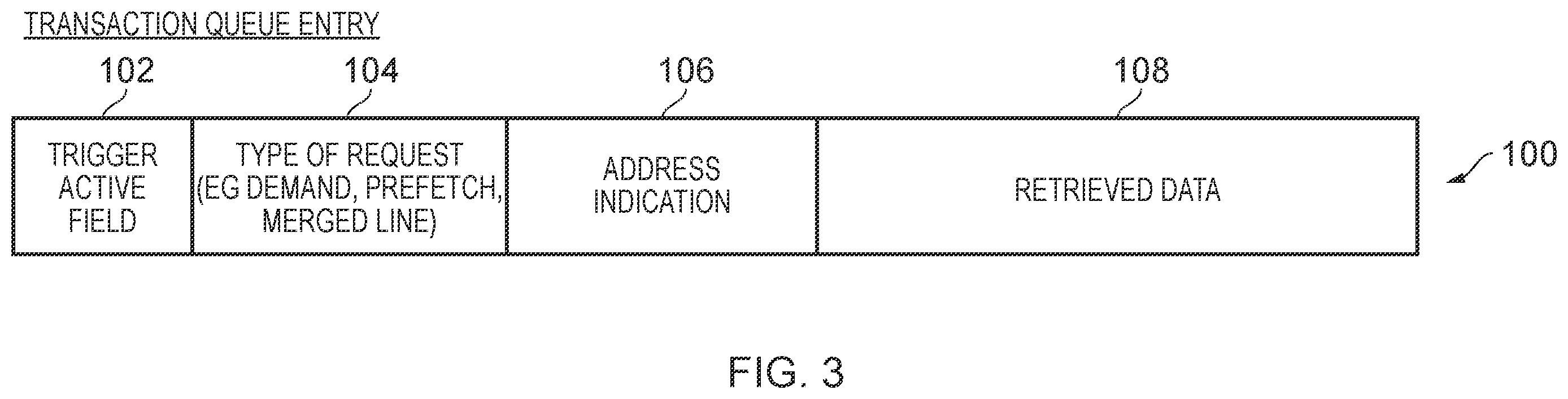 Patent US12541457 Figure 3 – Technique for handling prefetching using trigger circuitry