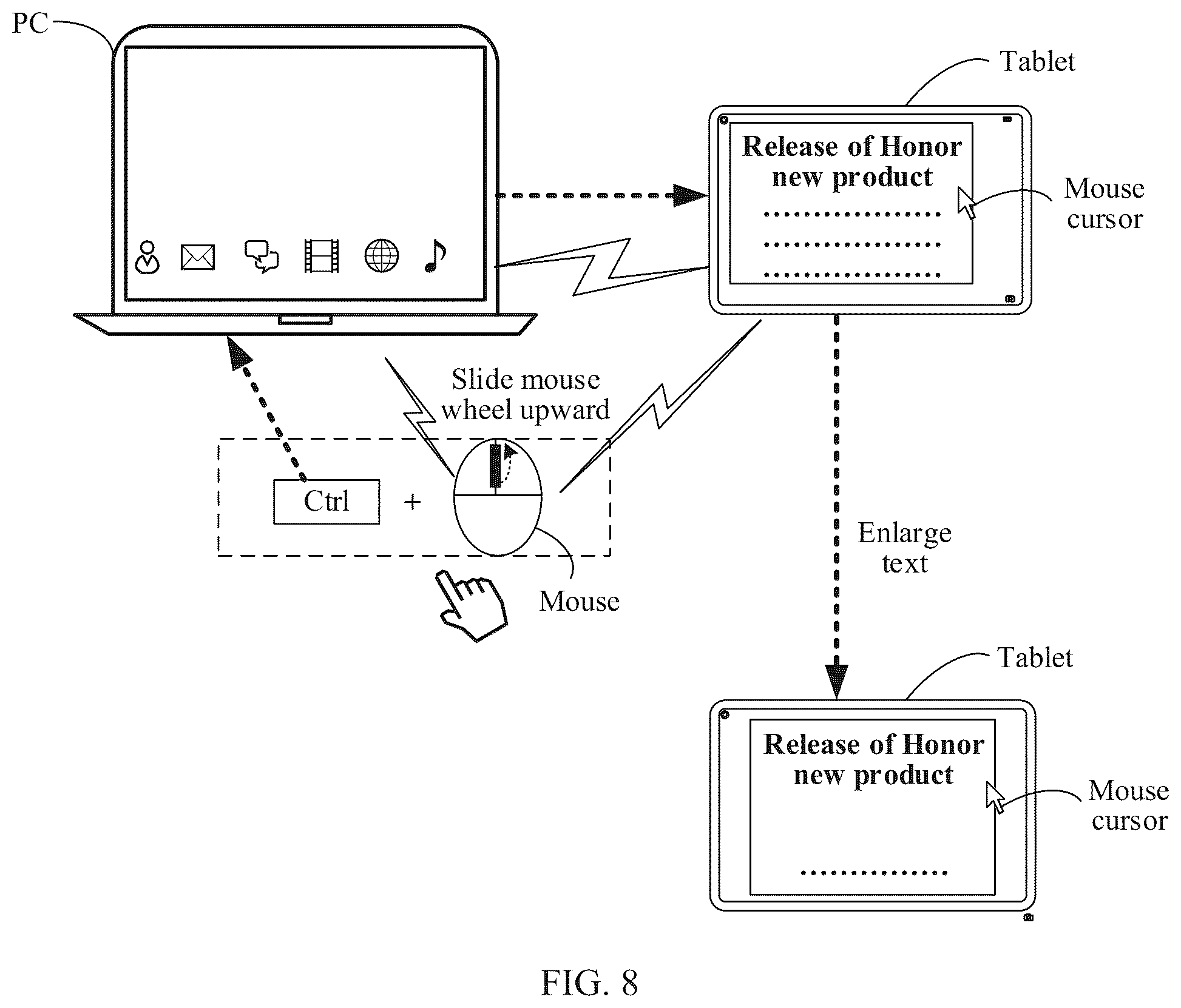 Patent US12541474 Figure 8 – Event processing method and apparatus of input device