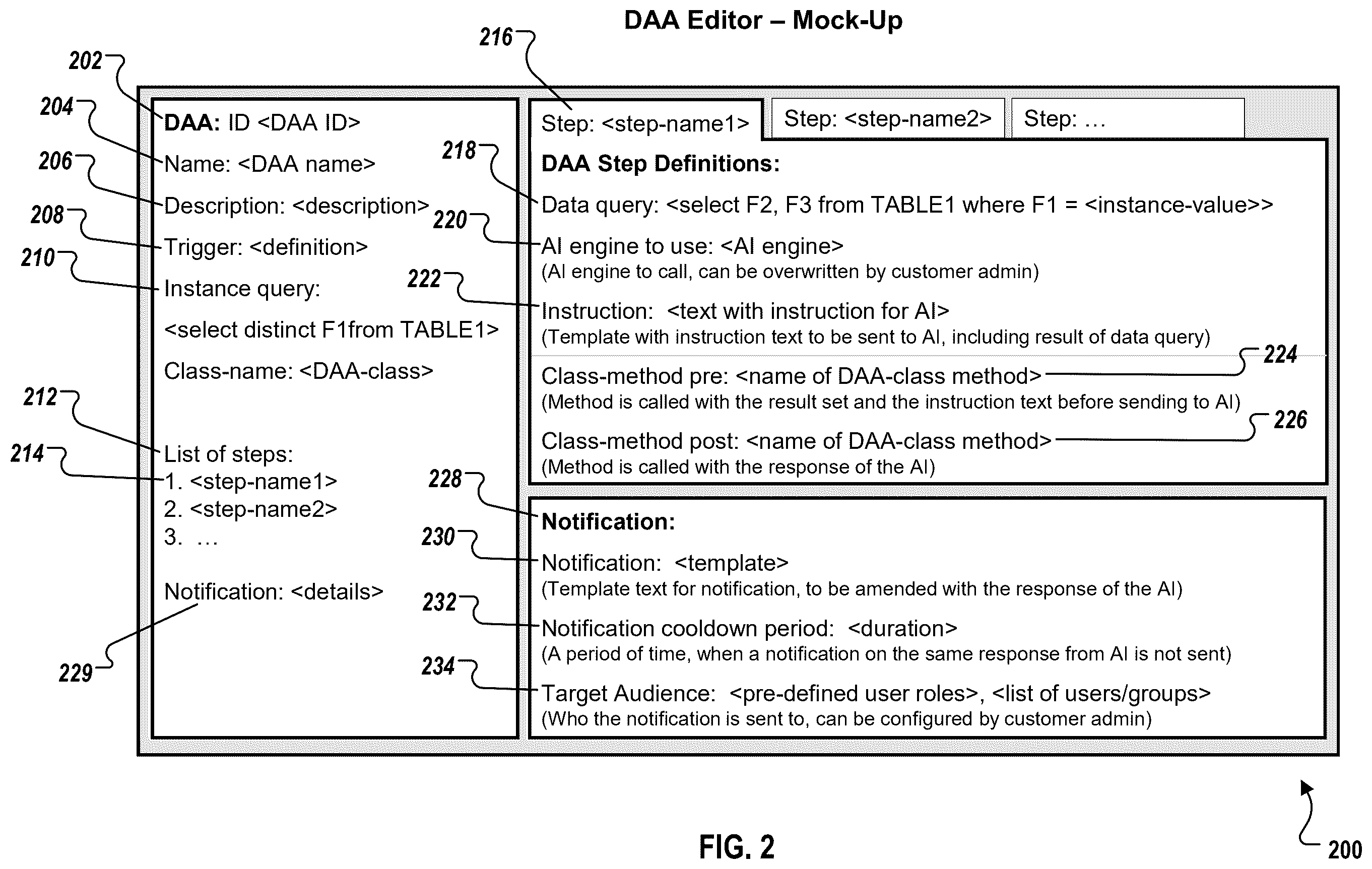 Patent US12541498 Figure 2 – Organizational process background intelligence