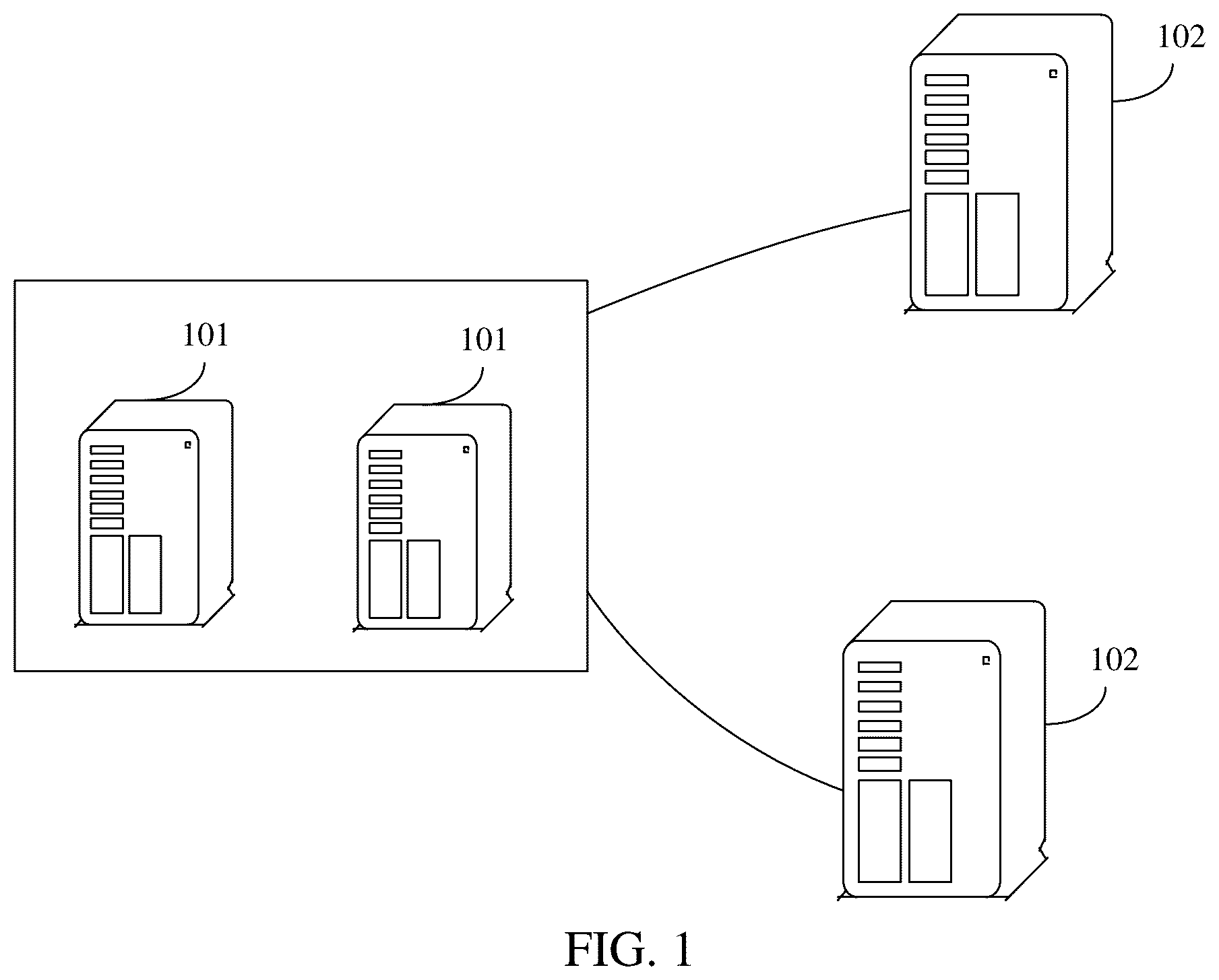 Patent US12541504 Figure 1 – Data processing method, system, and apparatus, device, and storage medium