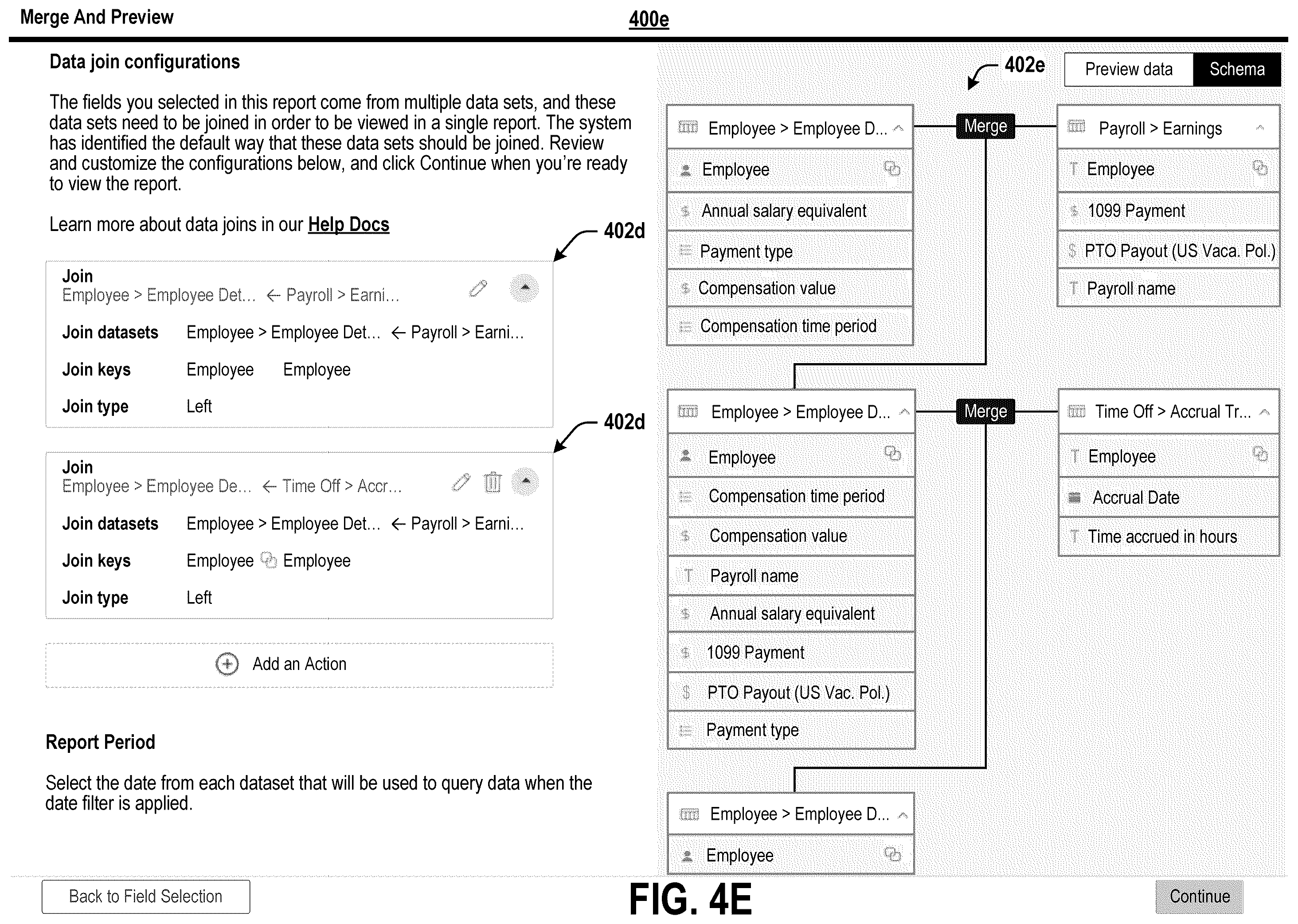 Patent US12541507 Figure 8 – Systems and methods for intelligent database report generation
