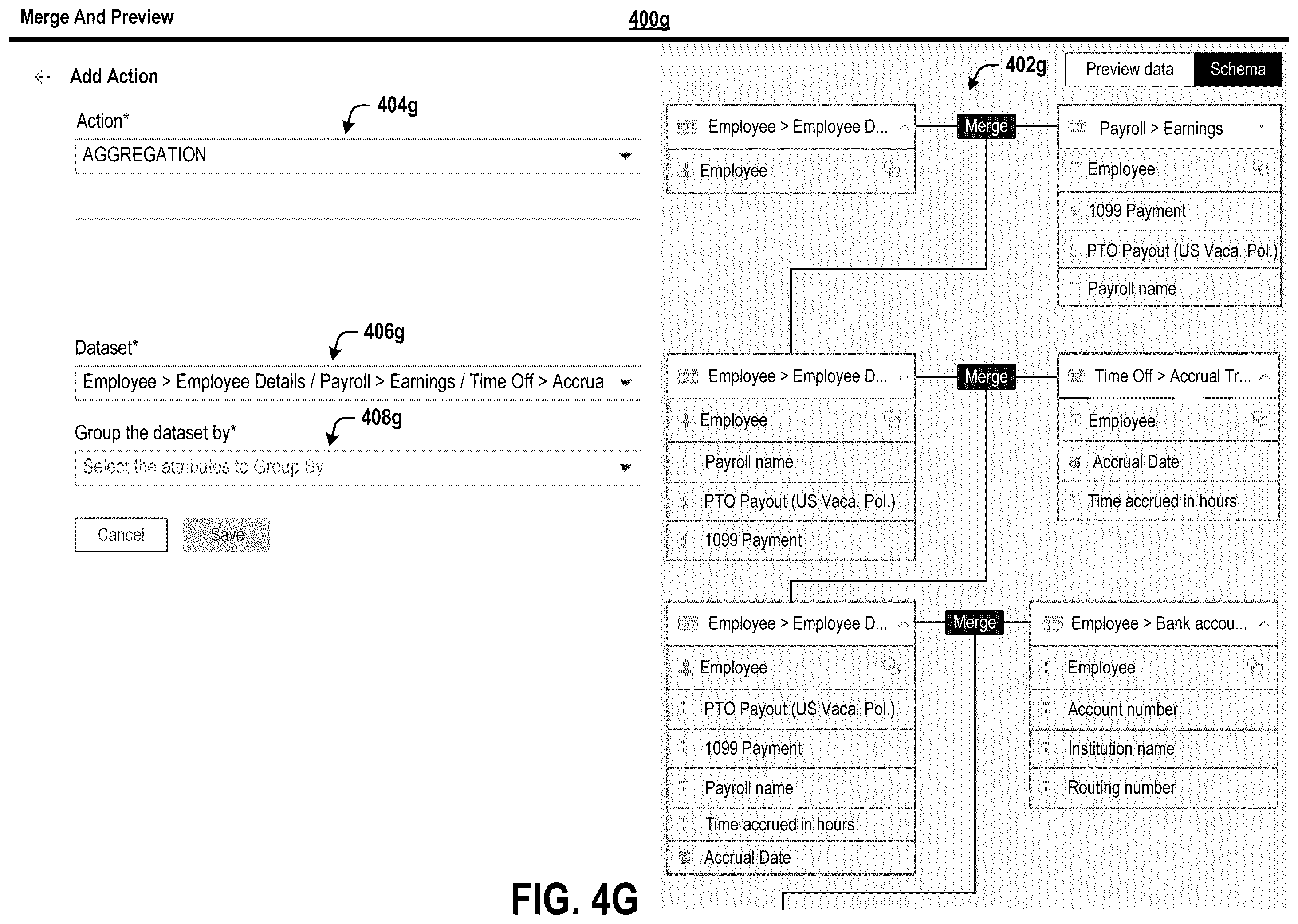 Patent US12541507 Figure 10 – Systems and methods for intelligent database report generation