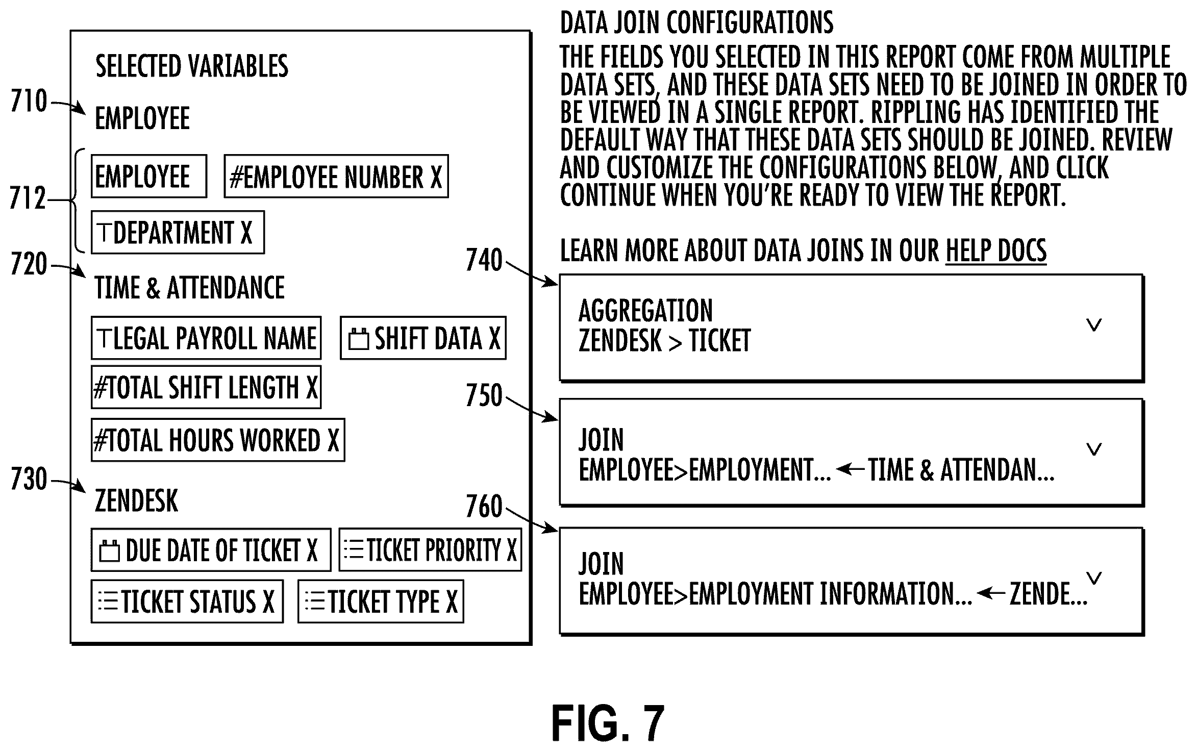Patent US12541507 Figure 16 – Systems and methods for intelligent database report generation