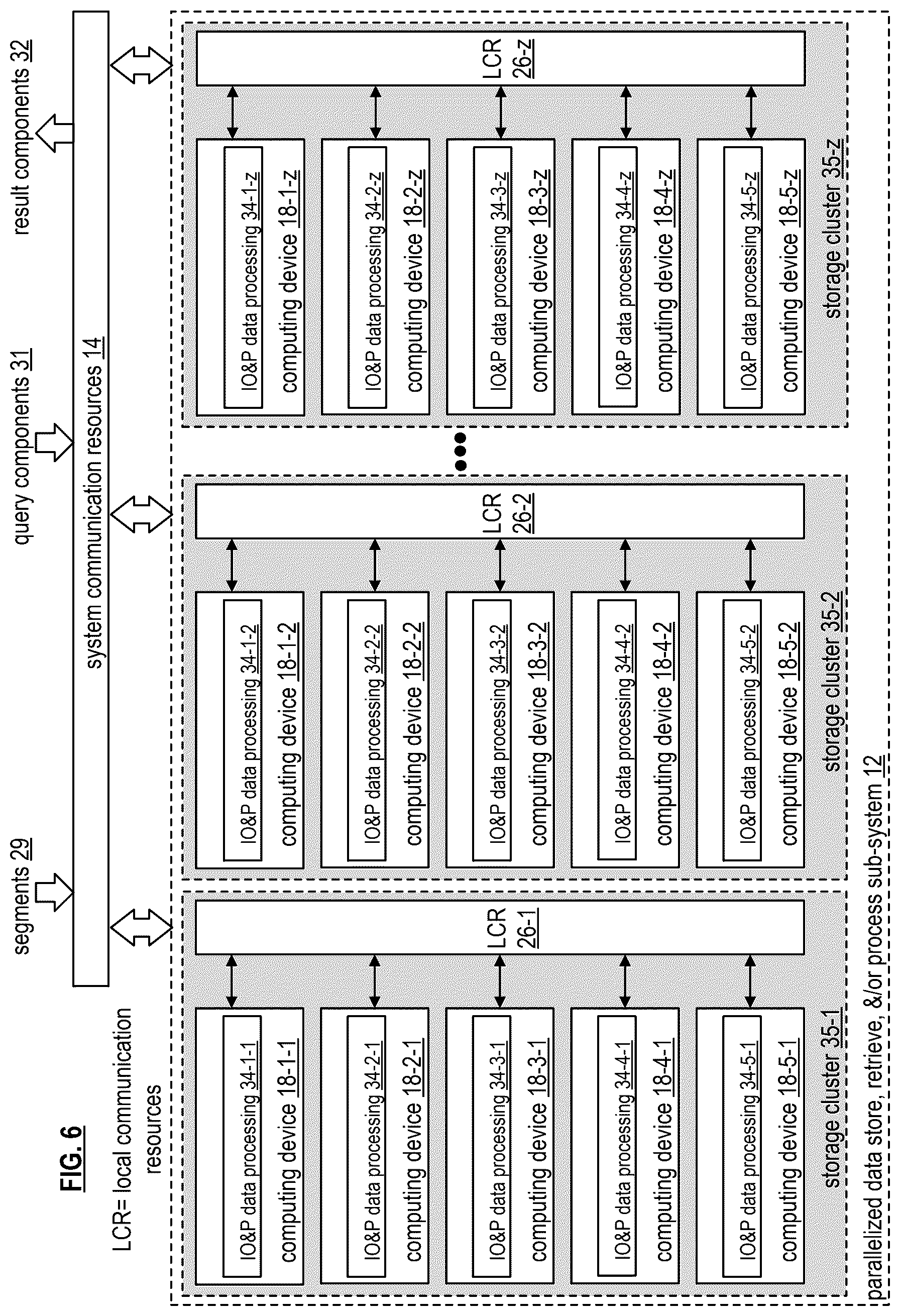 Patent US12541520 Figure 6 – Rebuilding portions of virtual segments based on power