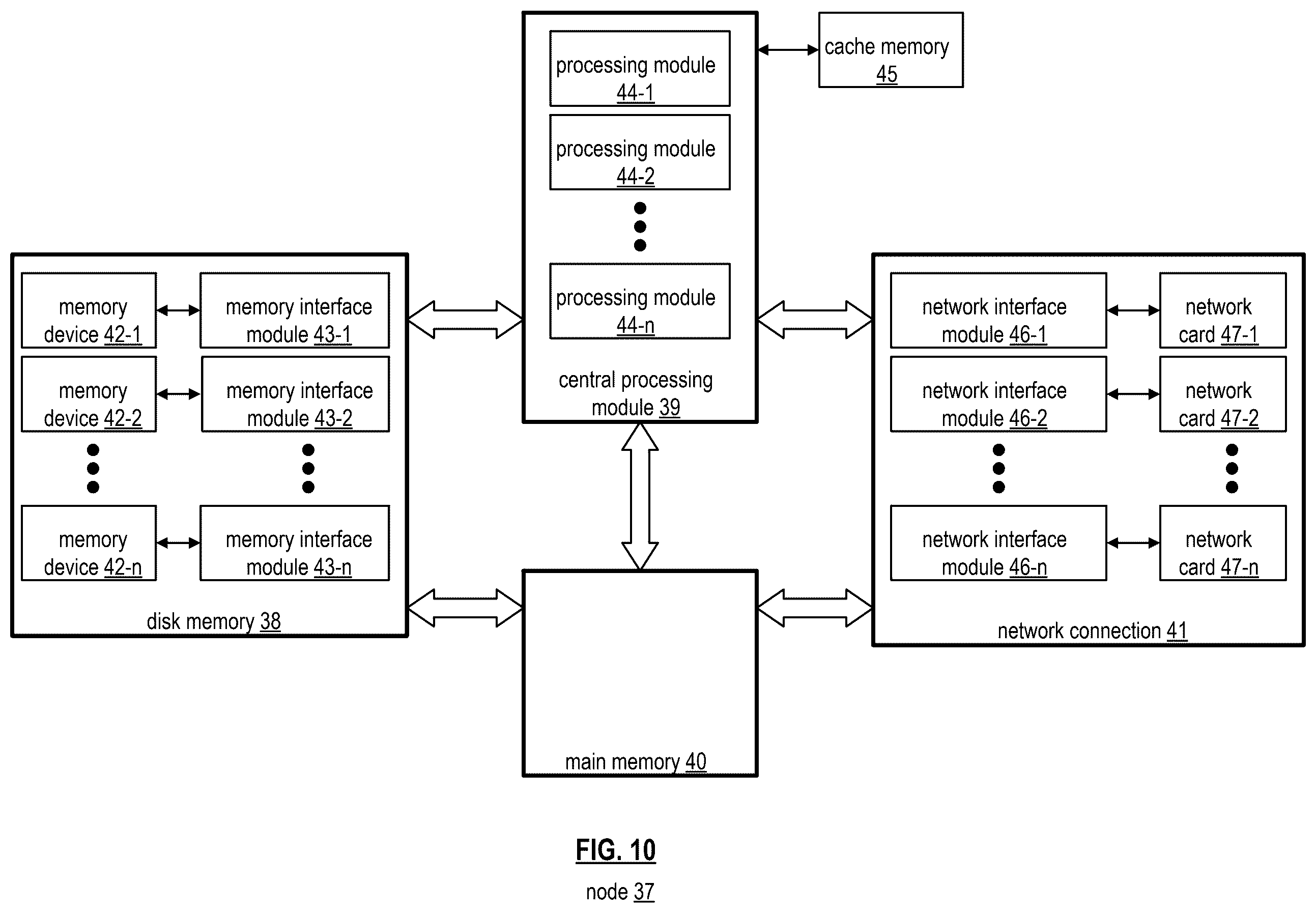 Patent US12541520 Figure 10 – Rebuilding portions of virtual segments based on power