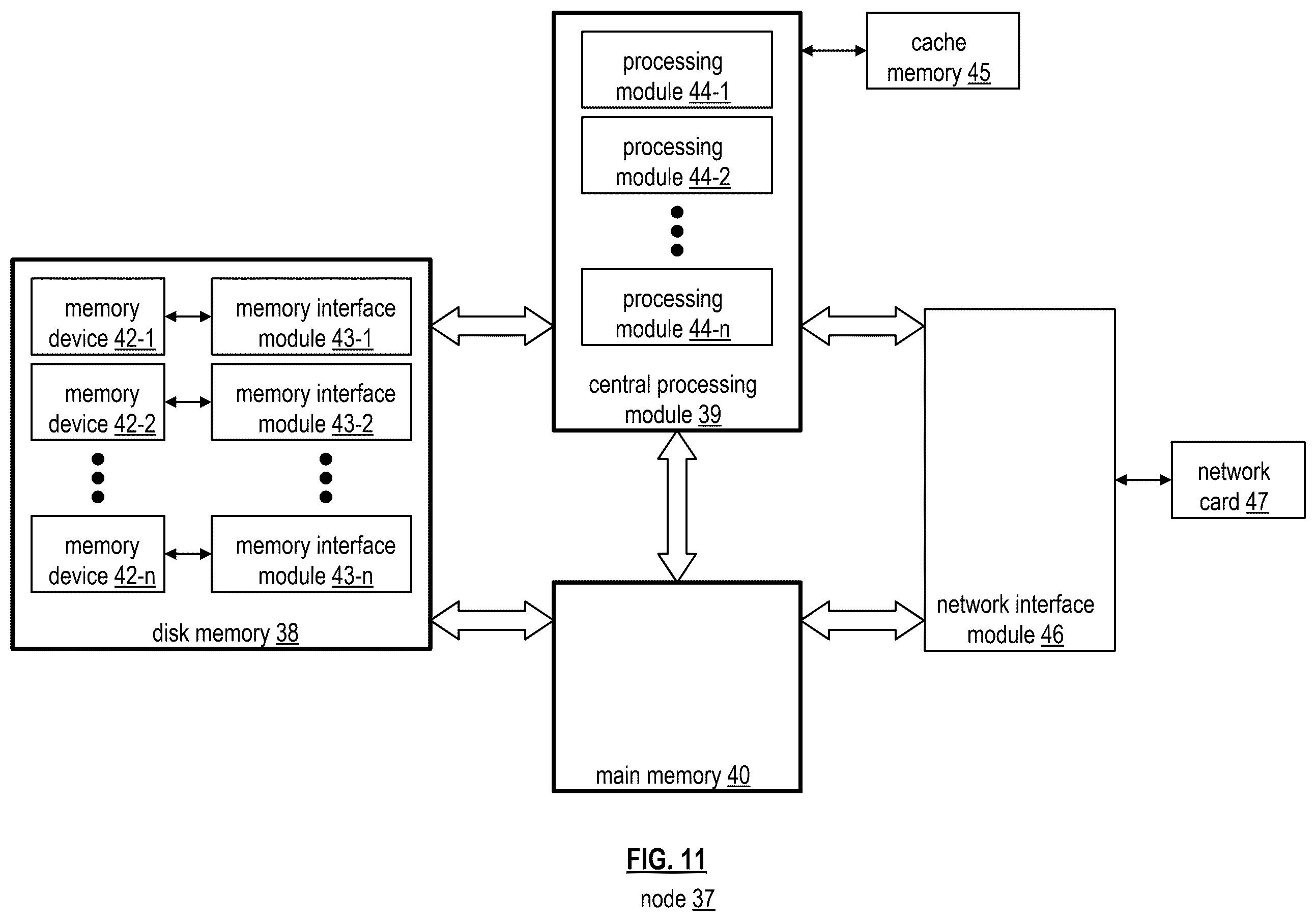 Patent US12541520 Figure 11 – Rebuilding portions of virtual segments based on power