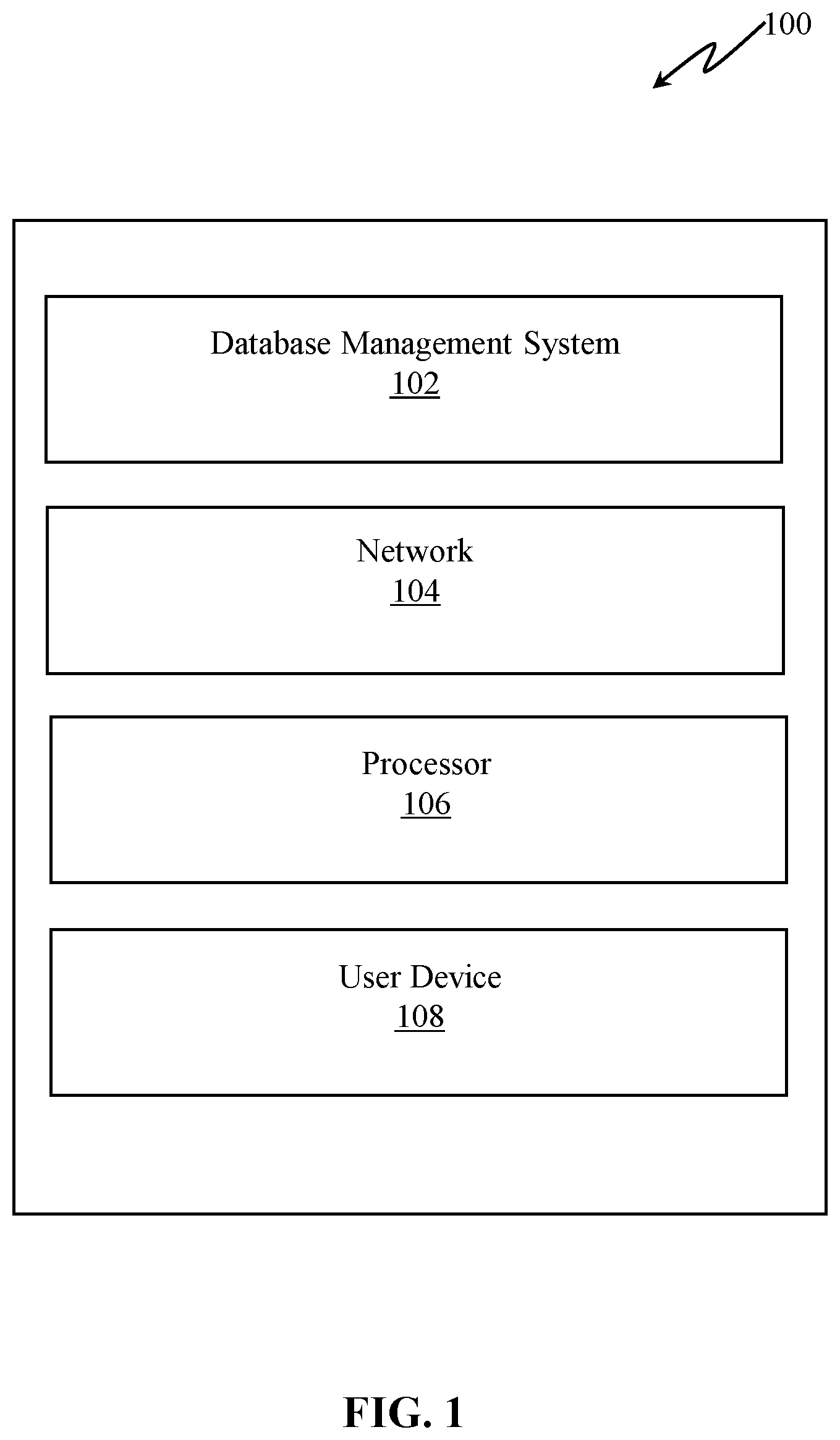 Patent US12541523 Figure 1 – Context driven analytical query engine with visualization intelligence