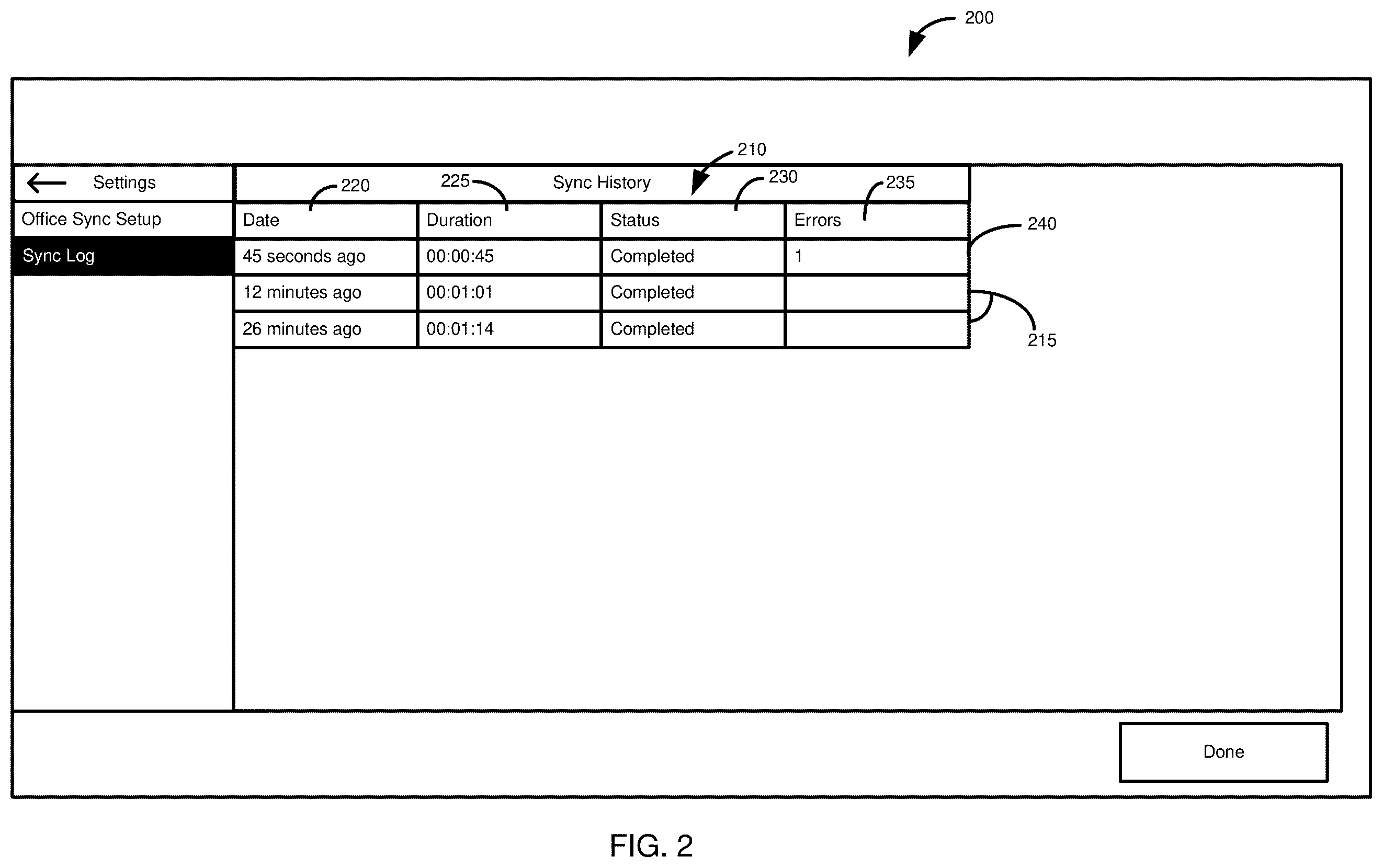 Patent US12541533 Figure 2 – Data synchronization error resolution