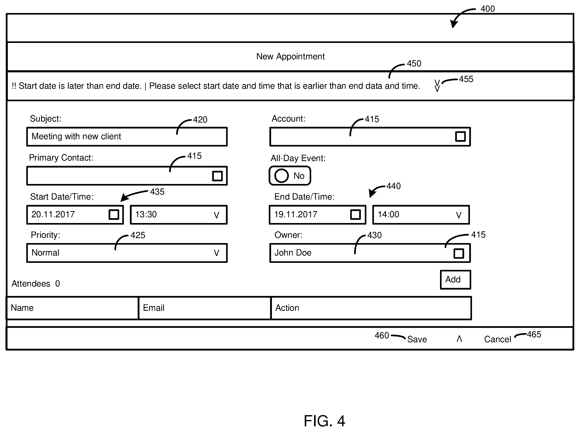 Patent US12541533 Figure 4 – Data synchronization error resolution