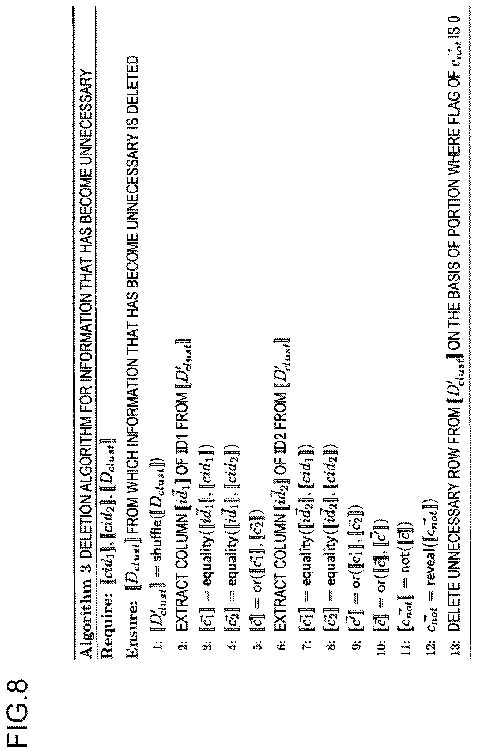 Patent US12541538 Figure 8 – Clustering apparatus, clustering method, and program