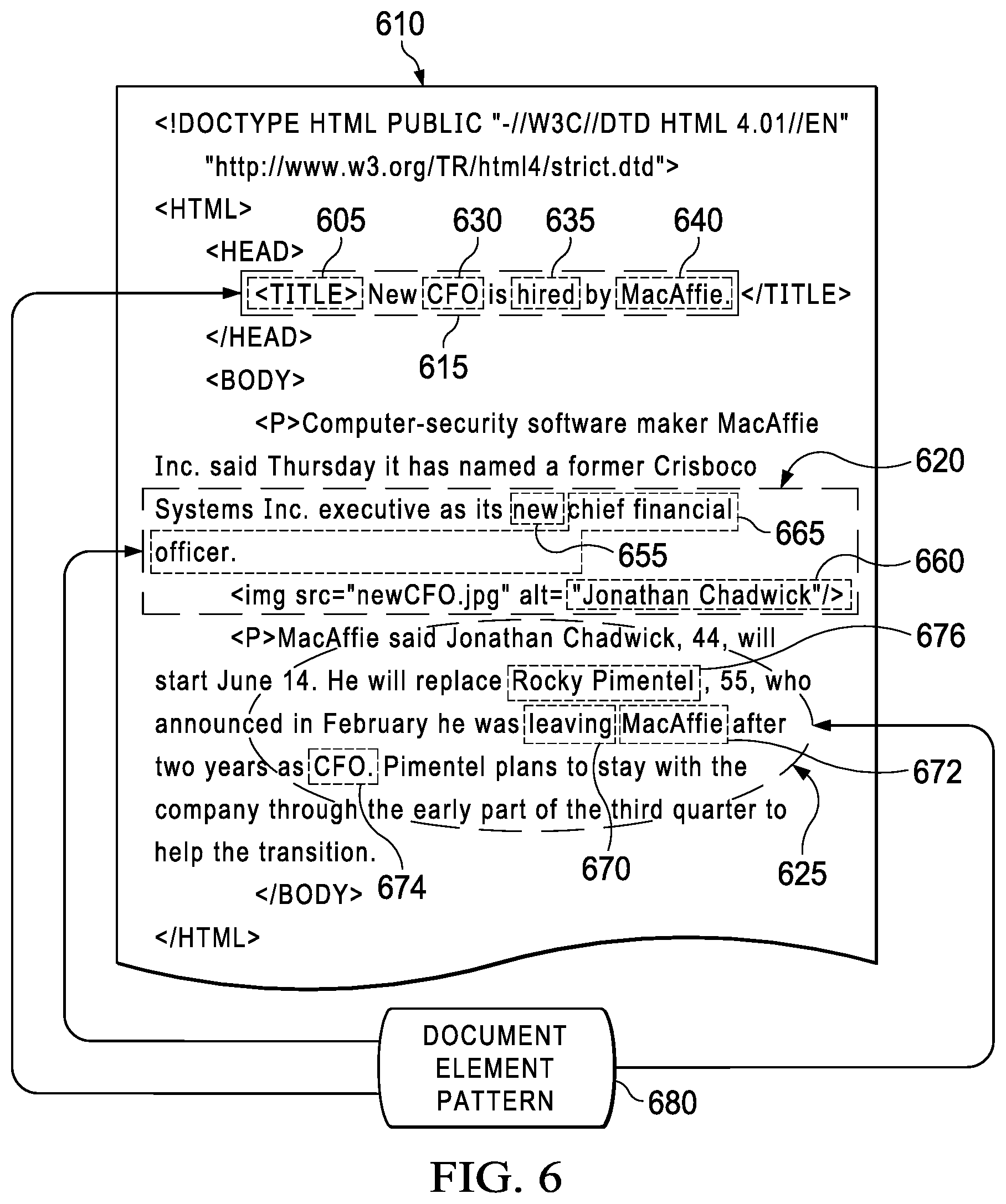 Patent US12541549 Figure 6 – Iterative fact-extraction