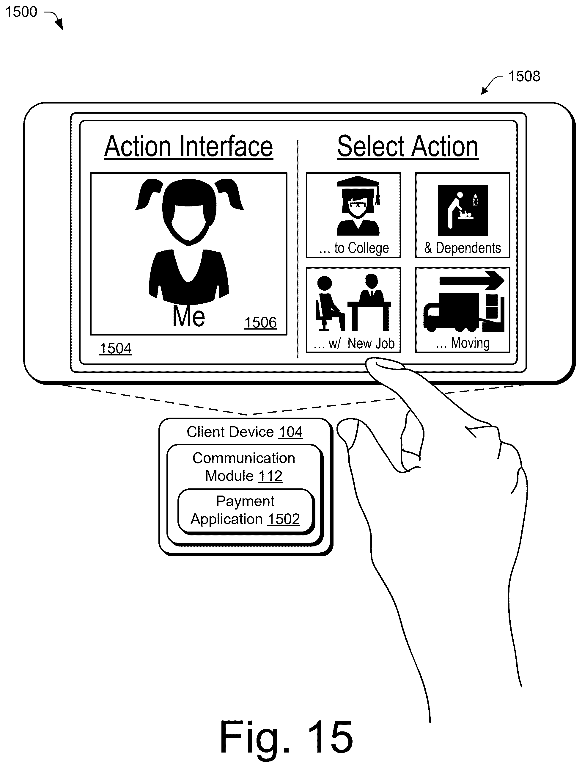 Patent US12541557 Figure 13 – Persona based modeling system