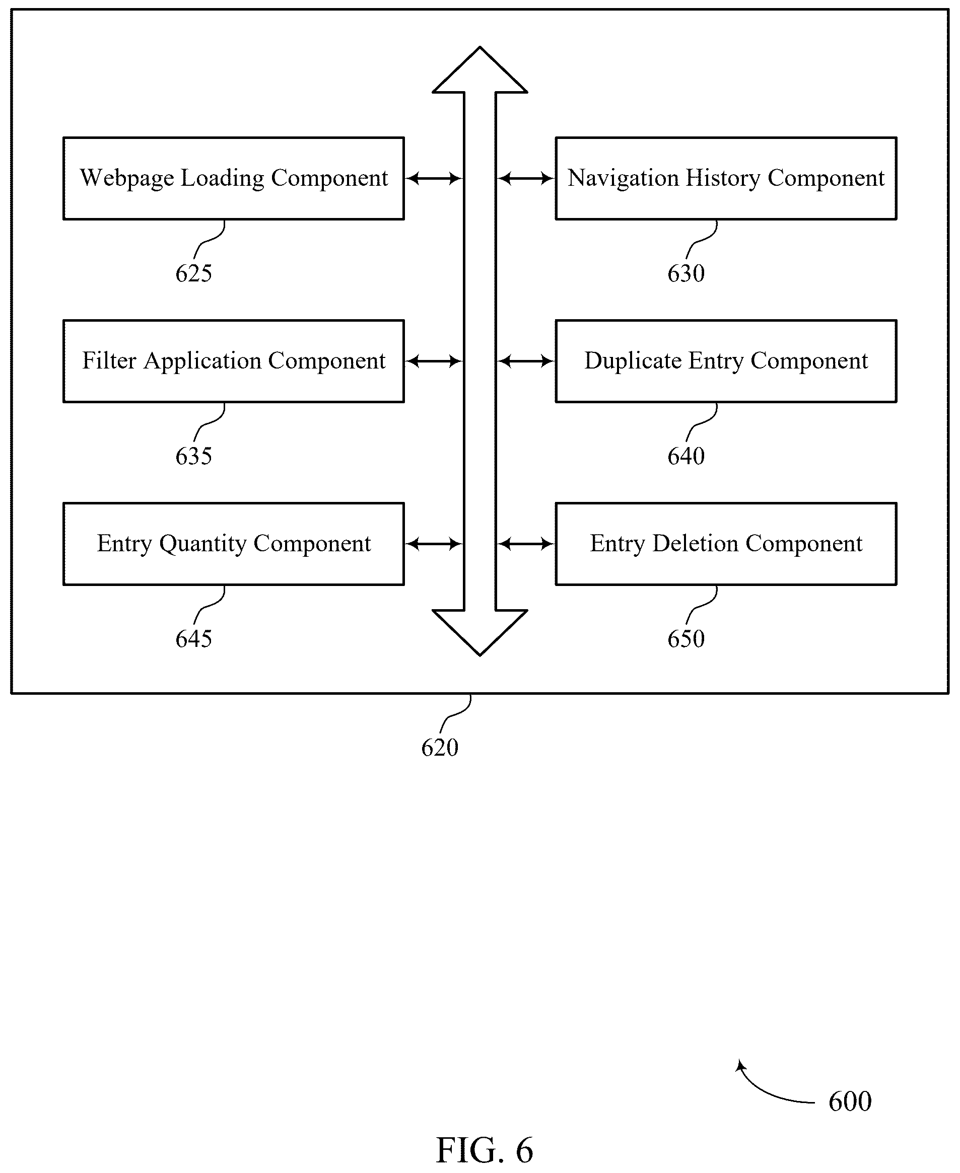 Patent US12541565 Figure 6 – Techniques for navigation history generation