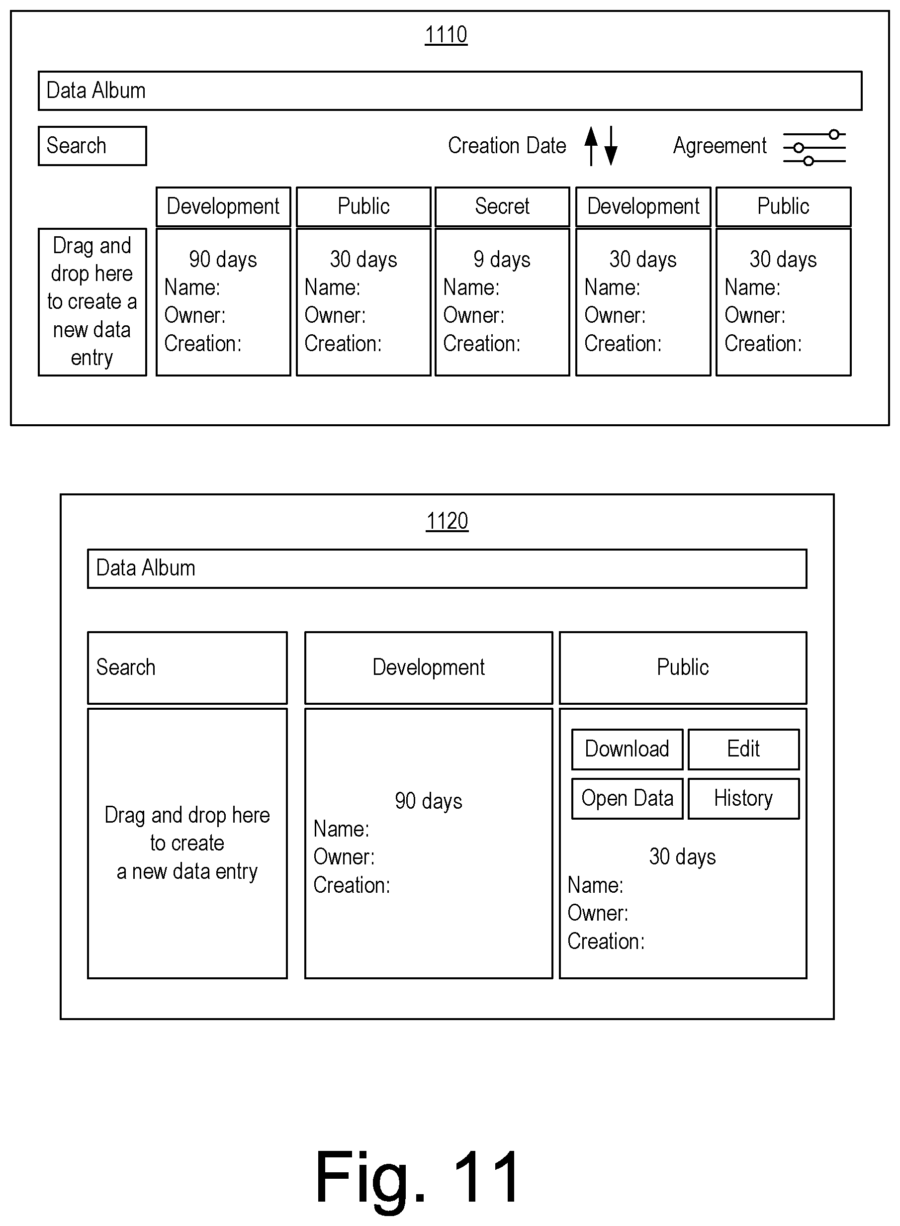 Patent US12541606 Figure 11 – Data system