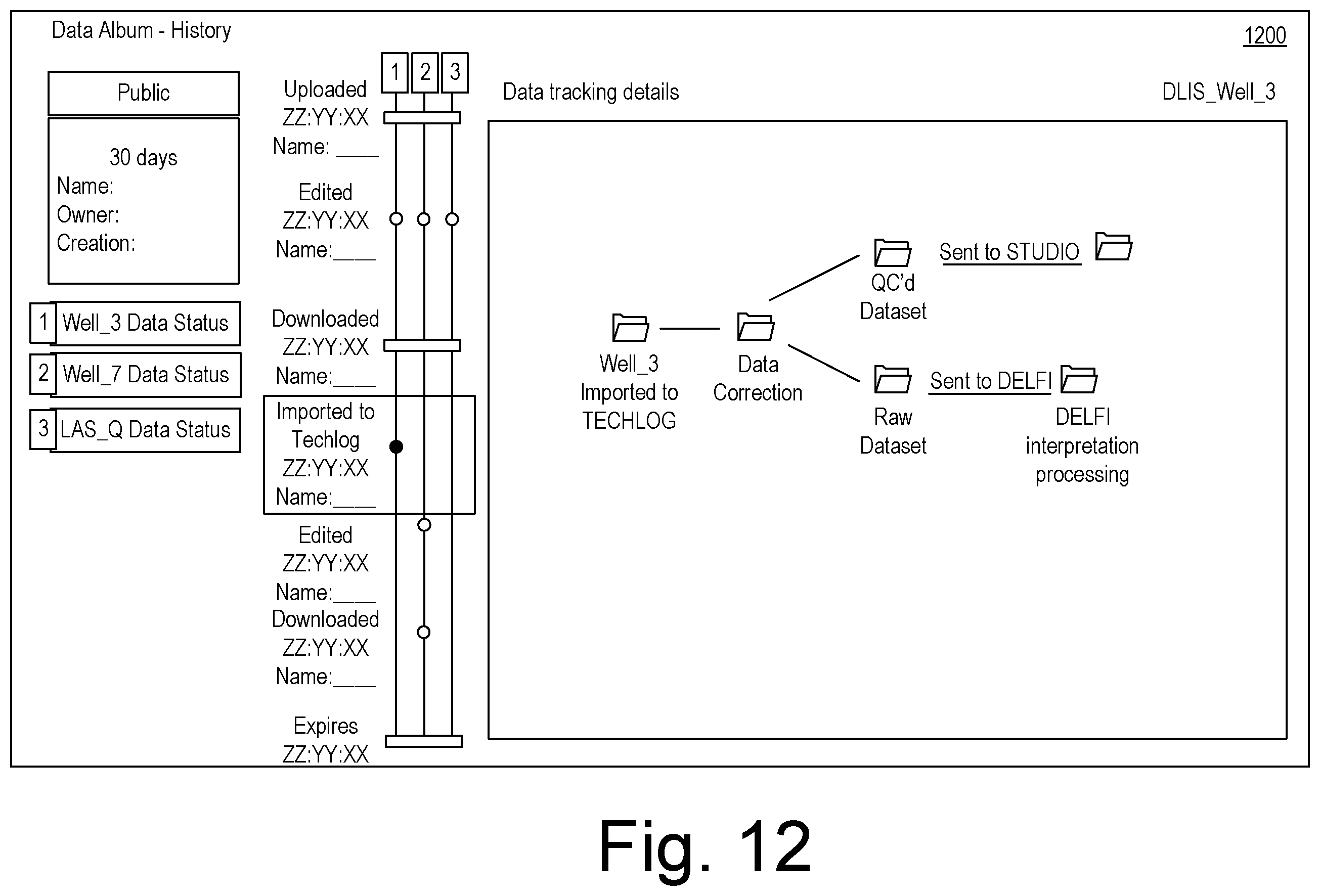 Patent US12541606 Figure 12 – Data system