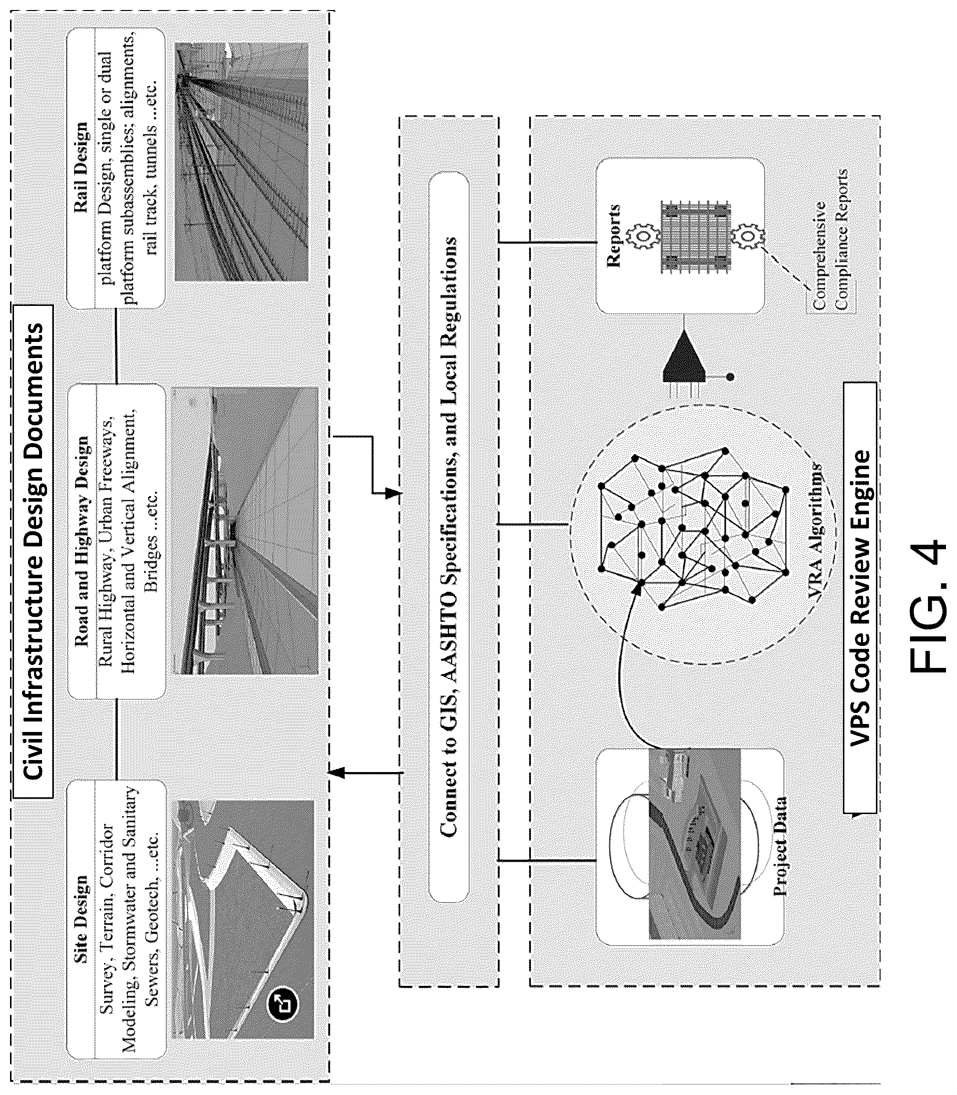 Patent US12541626 Figure 6 – Virtual review system for land development