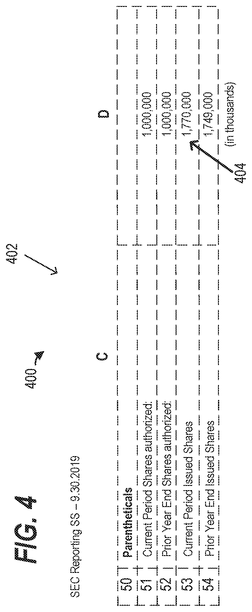 Patent US12541640 Figure 4 – Computing device for multiple cell linking