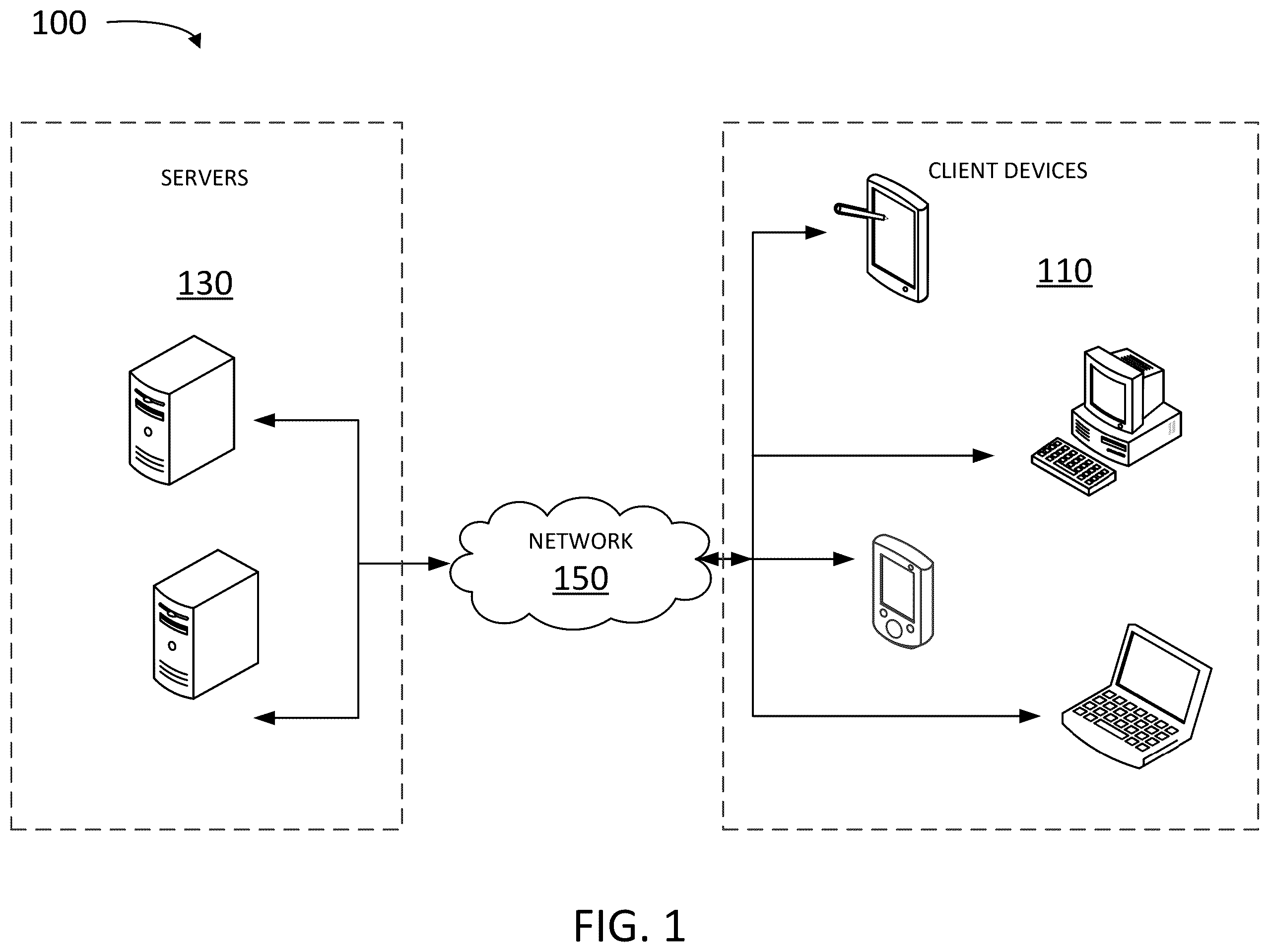 Patent US12541643 Figure 1 – Smart detection of and templates for contract edits in a workflow