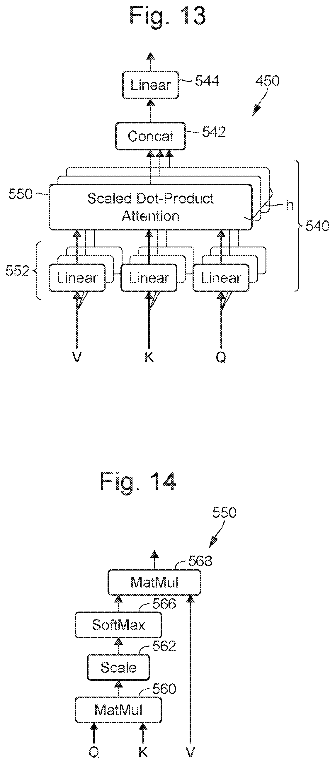 Patent US12541654 Figure 7 – Text classifier for answer identification, background knowledge representation generator and training device therefor, and computer program