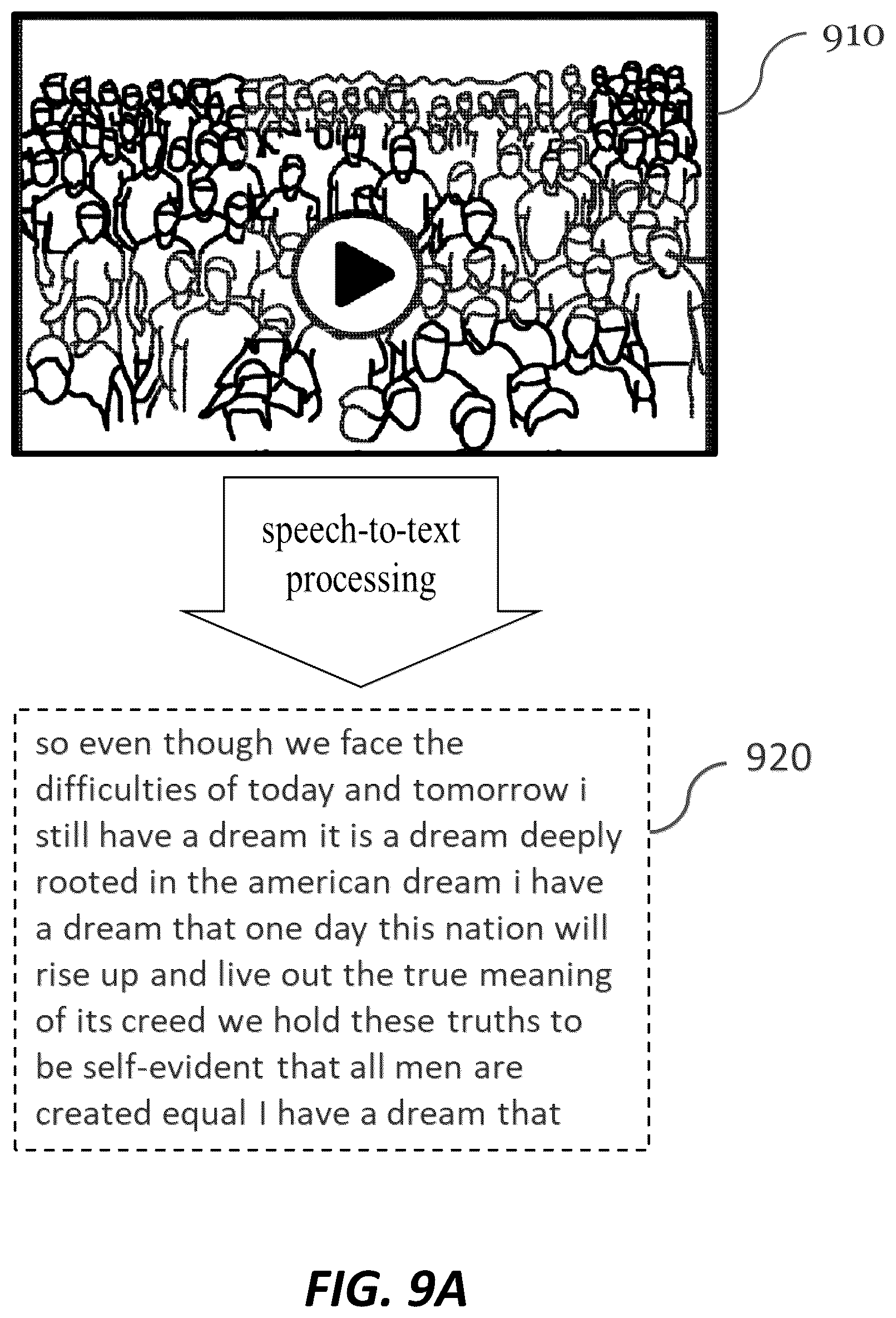 Patent US12541656 Figure 10 – Providing subtitle for video content
