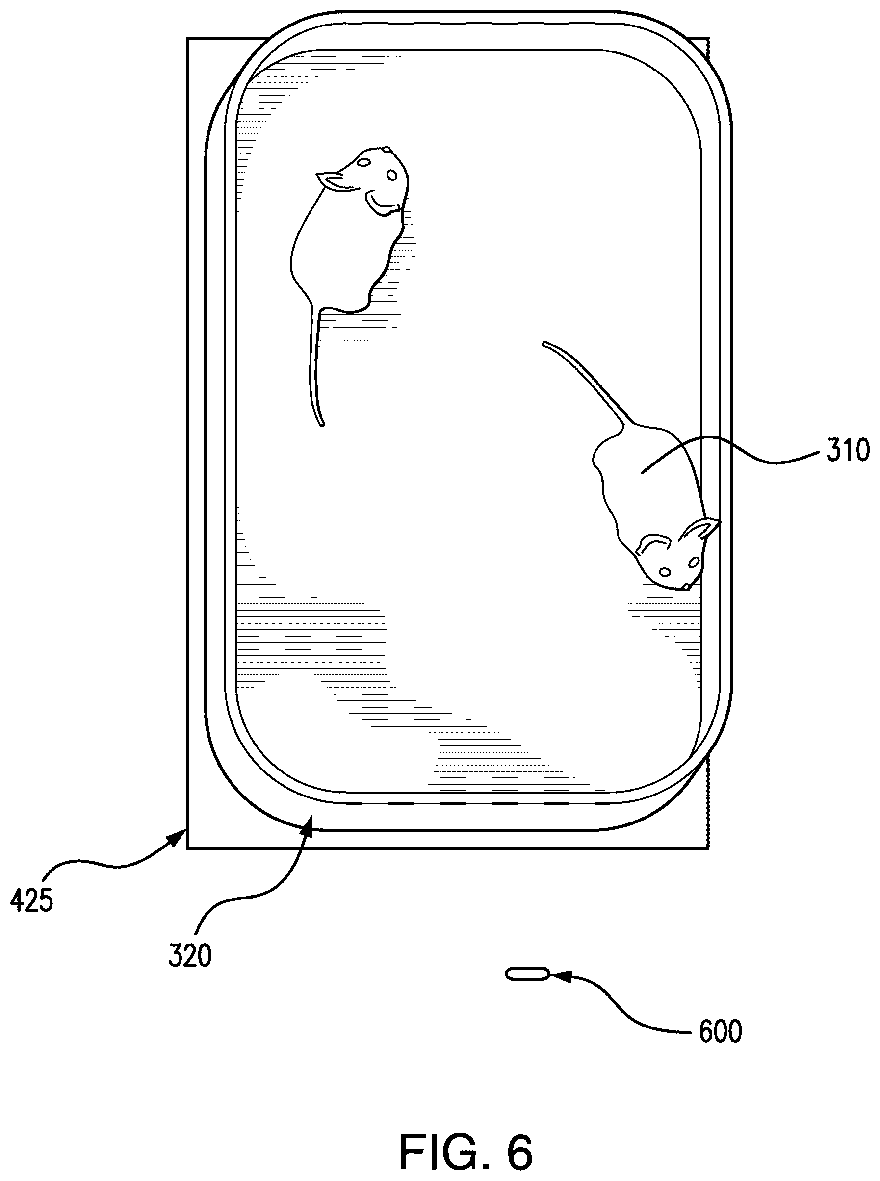 Patent US12541660 Figure 6 – Animal motion and temperature monitoring