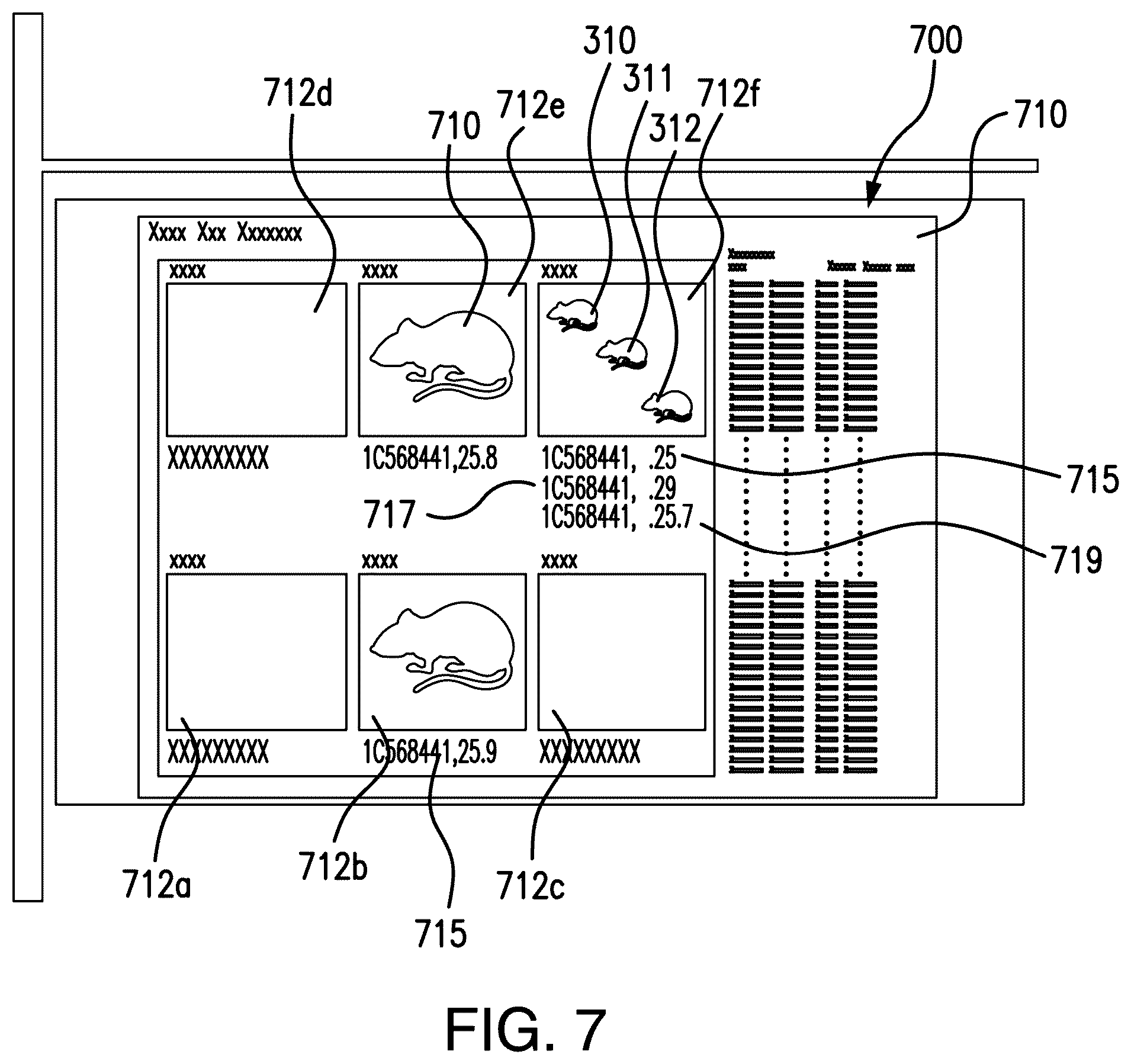 Patent US12541660 Figure 7 – Animal motion and temperature monitoring