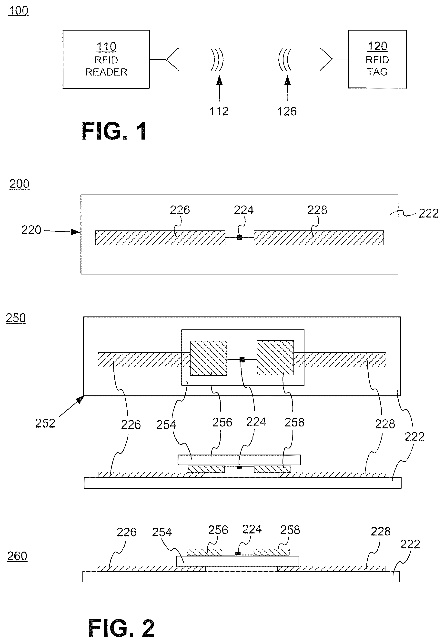 Patent US12541661 Figure 1 – Identifying RFID tag IC manufacturer using backscatter link frequency