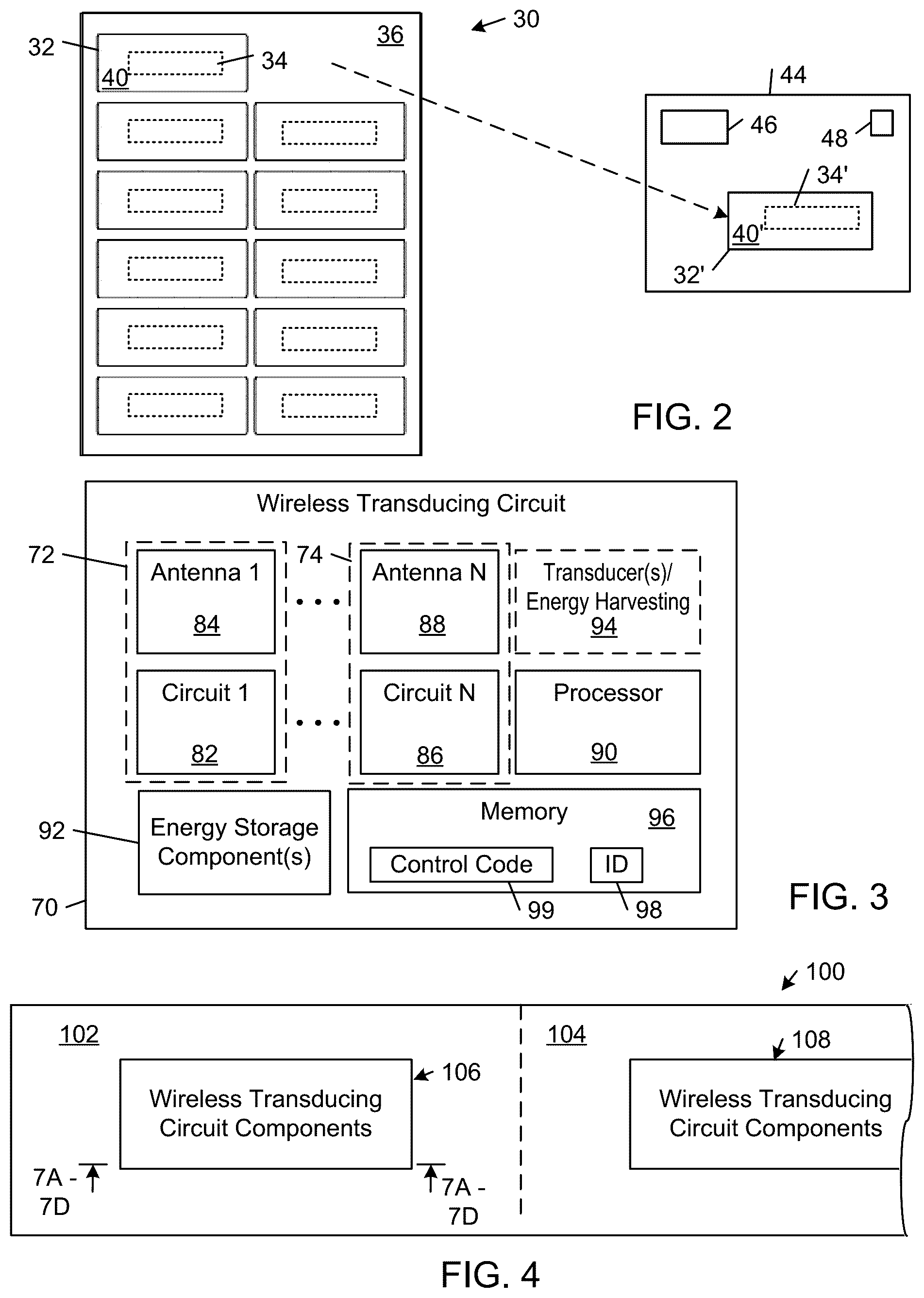 Patent US12541668 Figure 2 – Adhesive tape platform with form factor for improved sensing and external sensor probe