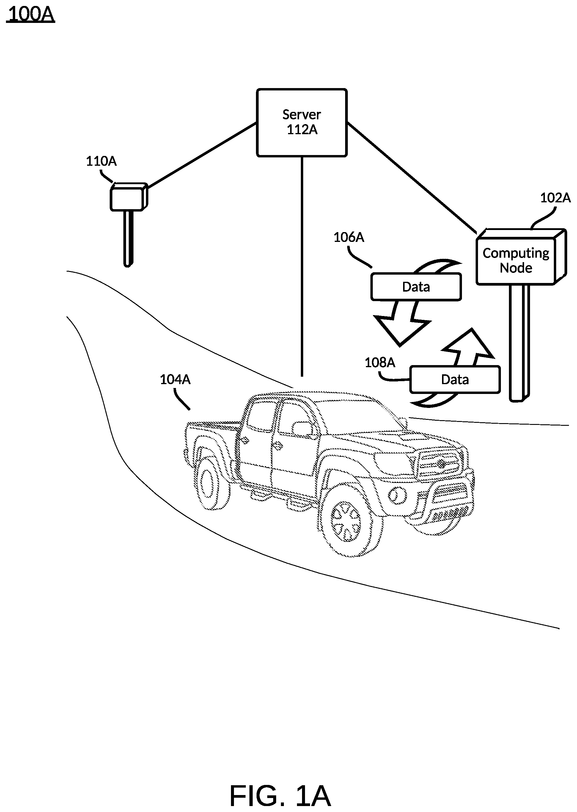 Patent US12541718 Figure 1 – Route prediction with city nodes