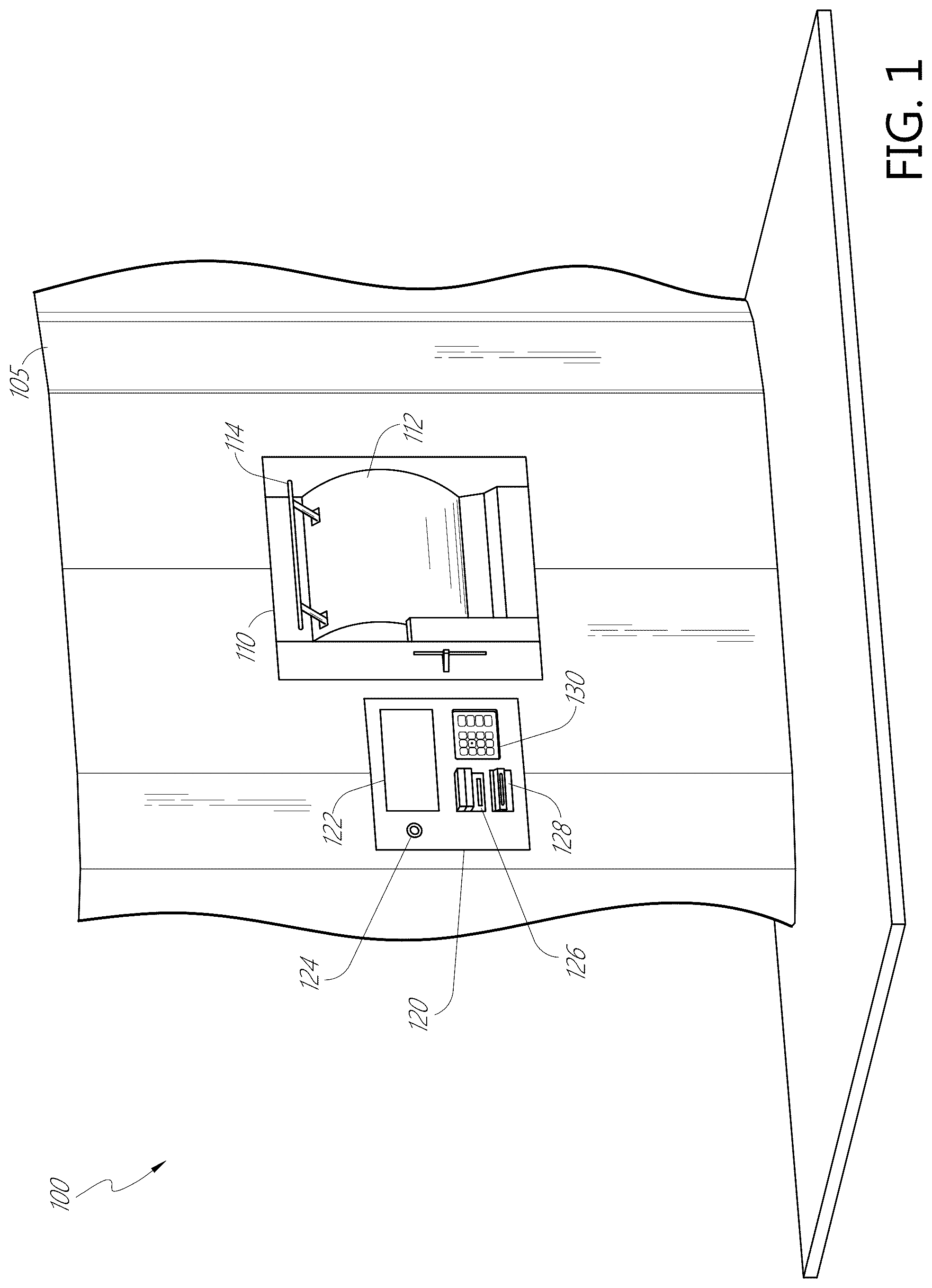 Patent US12541736 Figure 1 – Induction unit and label generator
