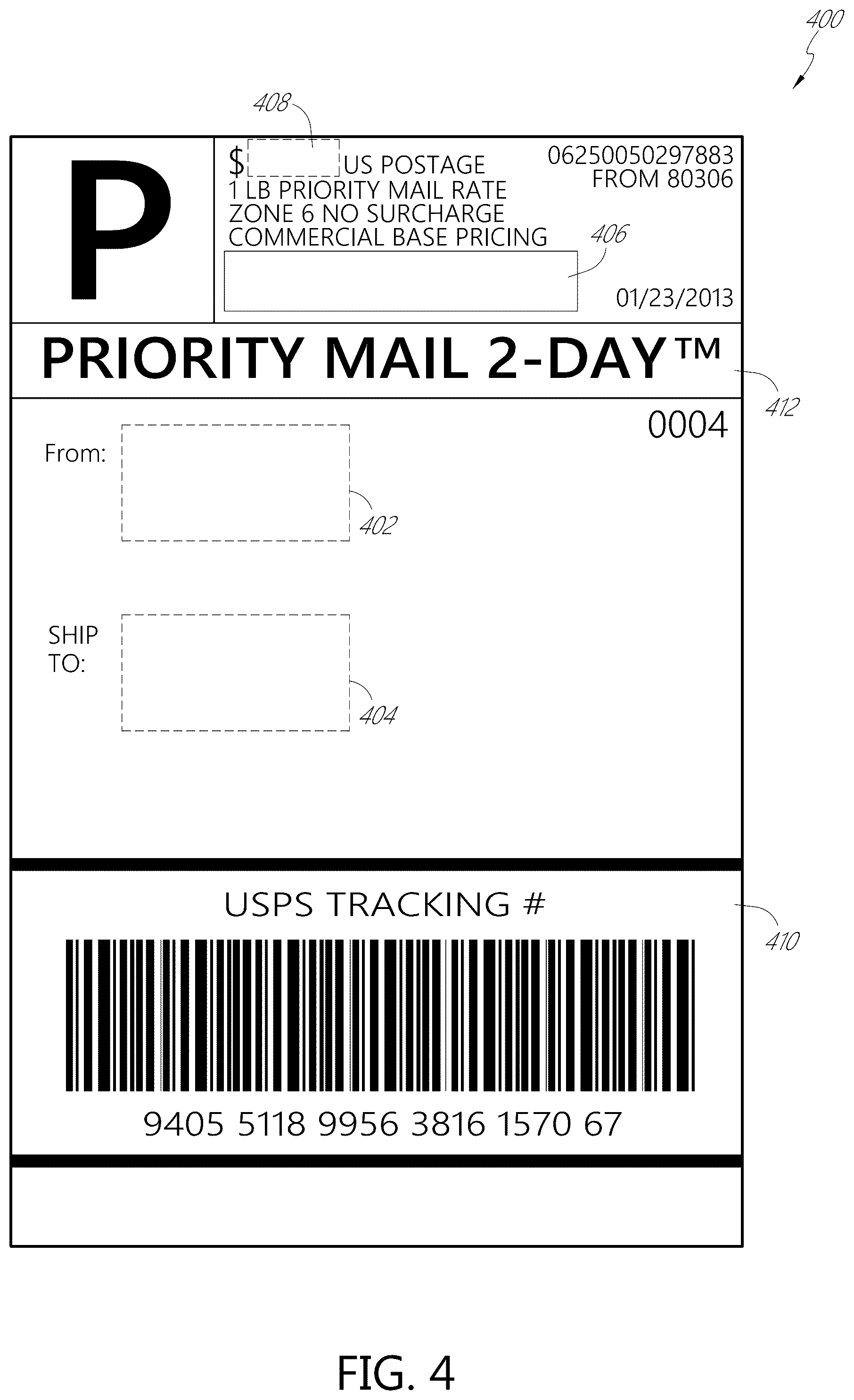 Patent US12541736 Figure 6 – Induction unit and label generator