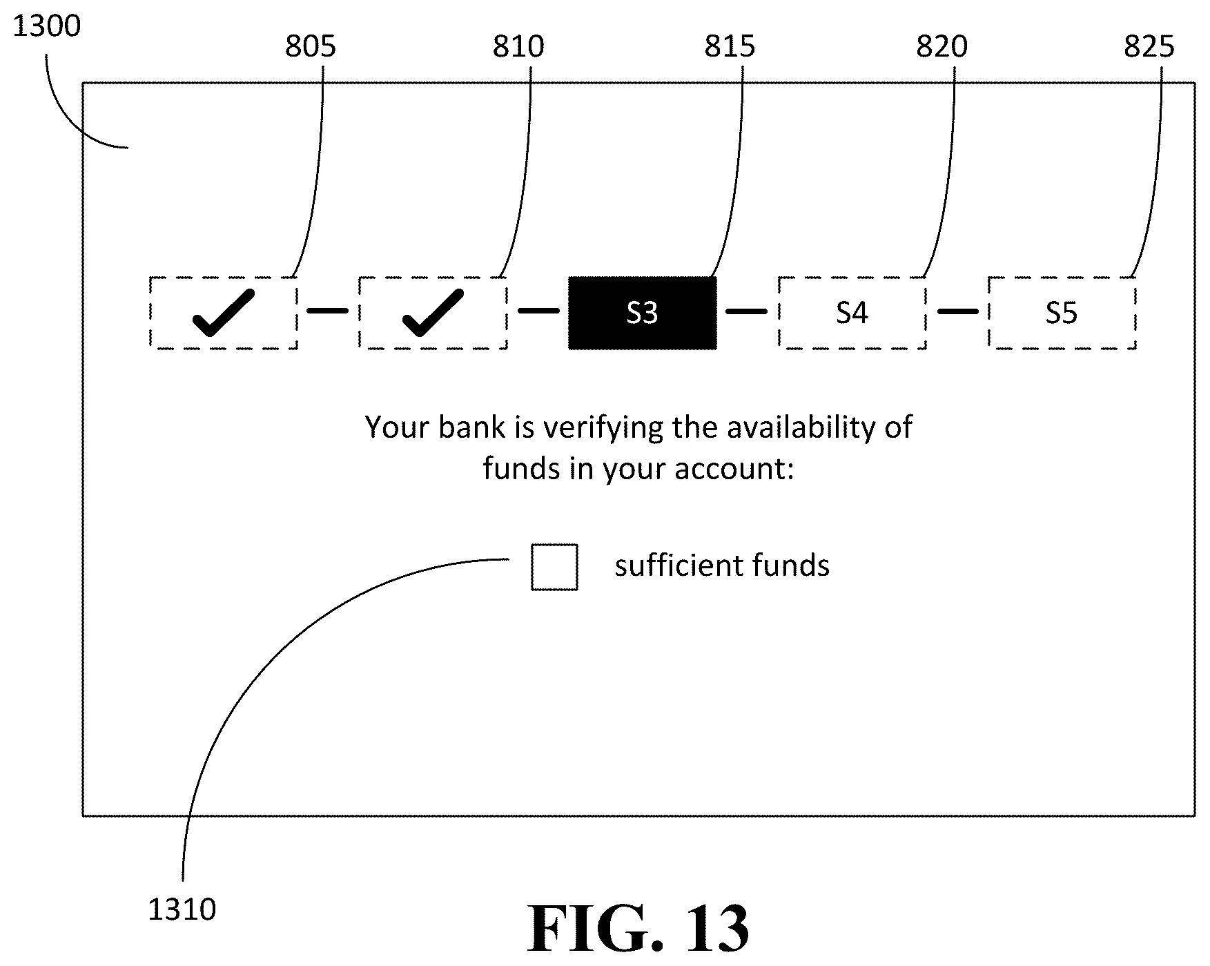Patent US12541748 Figure 12 – System and method for providing real-time updates of cheque collection in a cheque clearing process