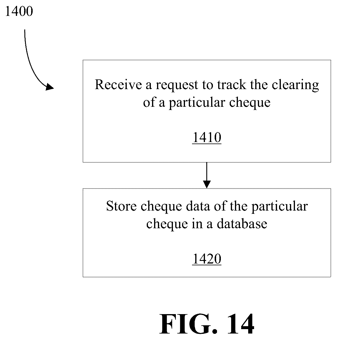 Patent US12541748 Figure 13 – System and method for providing real-time updates of cheque collection in a cheque clearing process