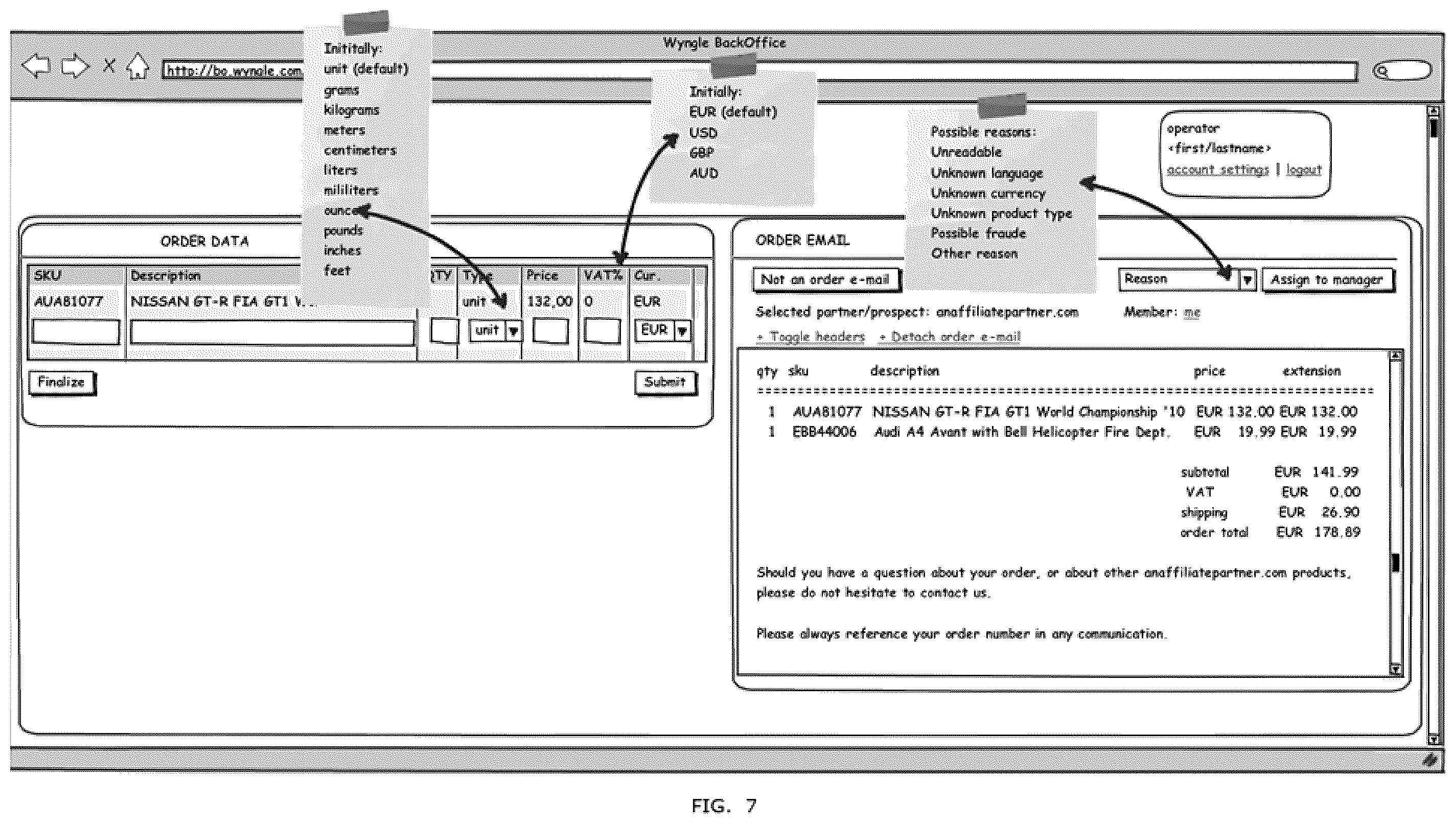 Patent US12541781 Figure 7 – Cookieless ecommerce platform