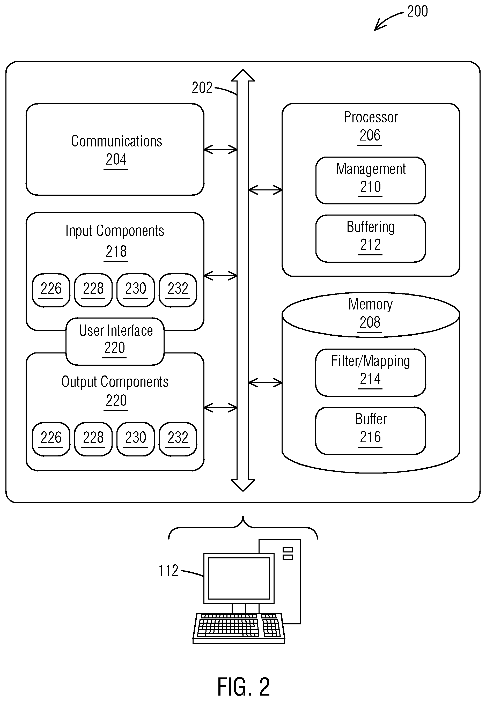 Patent US12541805 Figure 2 – Smart building data connector