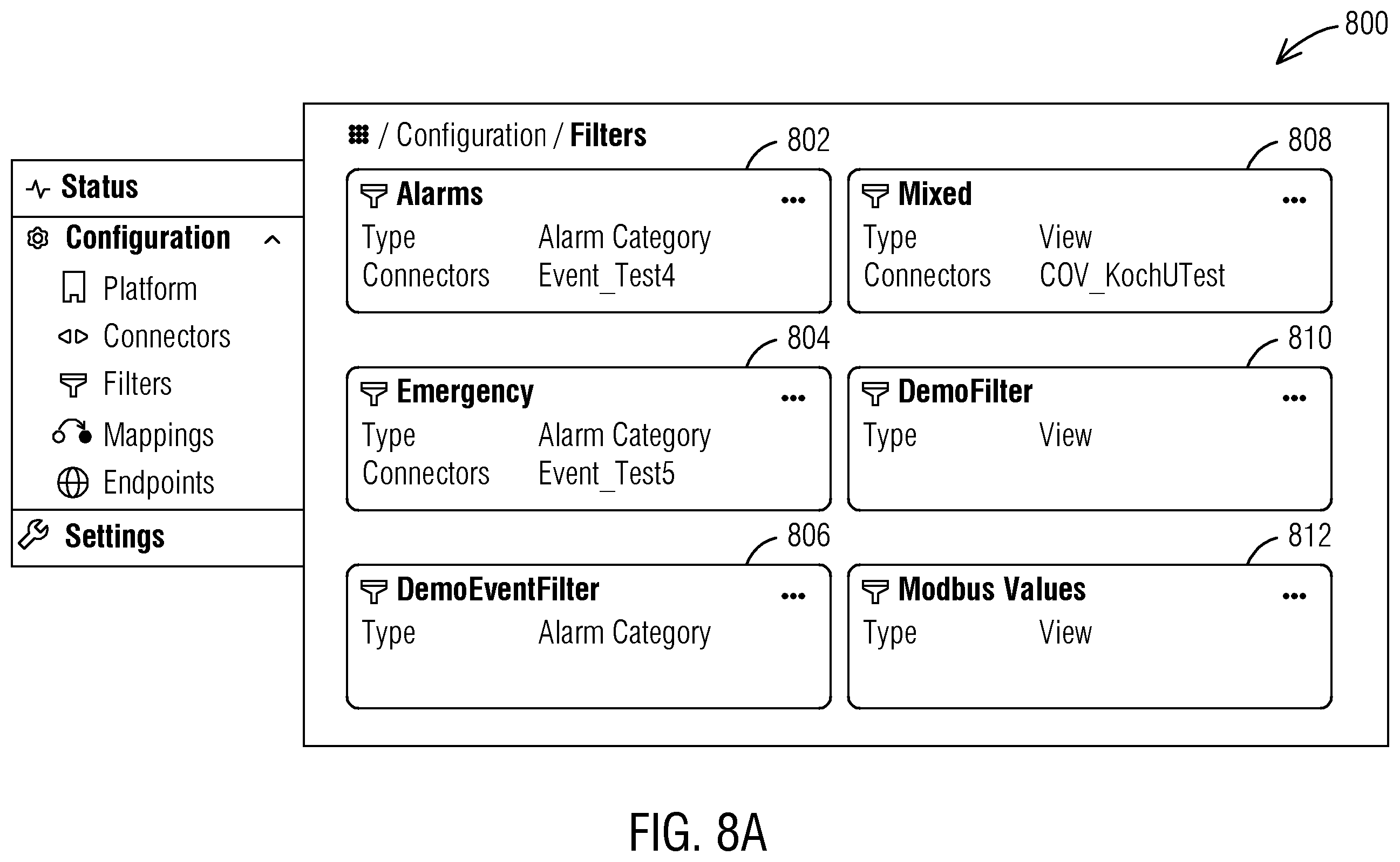 Patent US12541805 Figure 8 – Smart building data connector