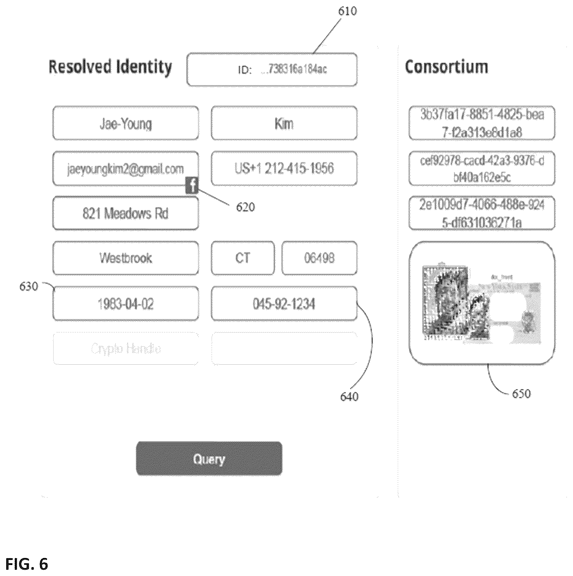 Patent US12541807 Figure 6 – Machine learning system and method for contextual decision-making in watchlist screening and monitoring