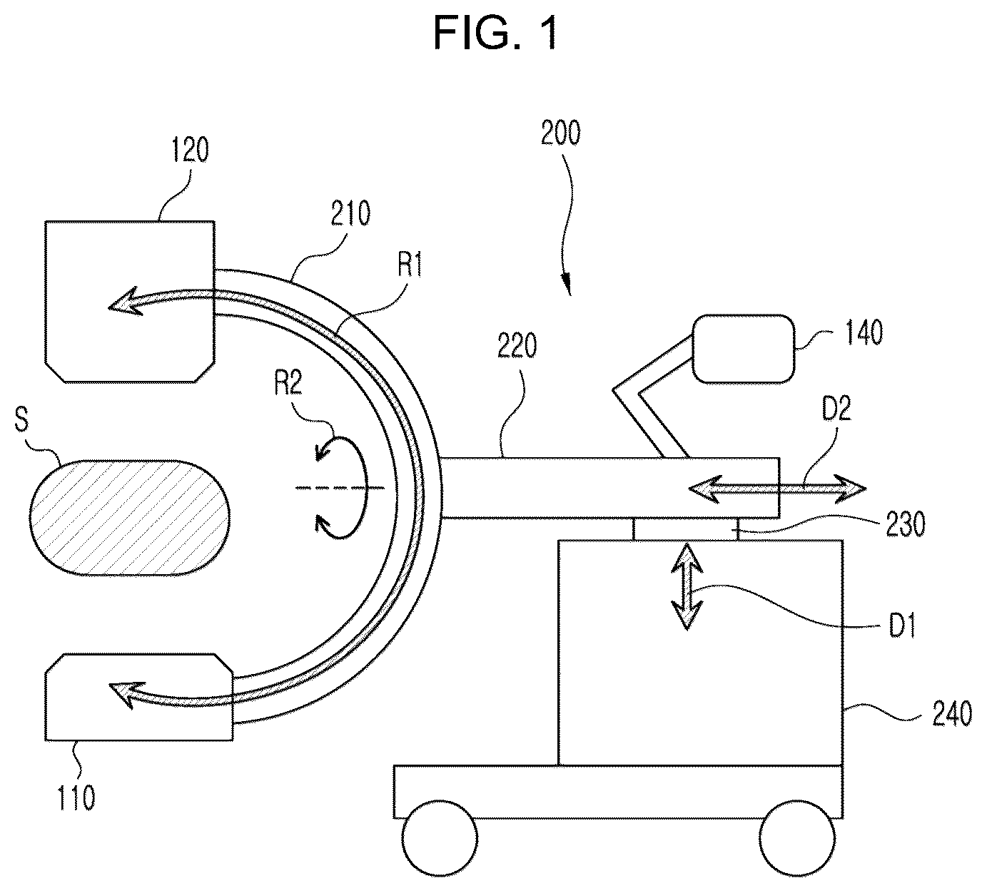 Patent US12541824 Figure 1 – Image processing method and apparatus for reducing noise of image obtained by radiography