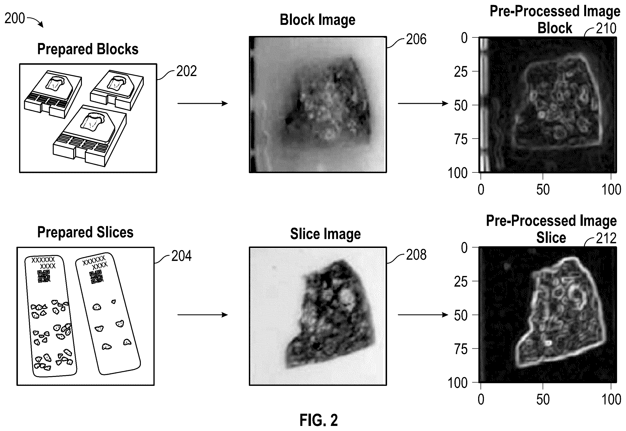 Patent US12541851 Figure 2 – System and method for matching of block and slice histological samples