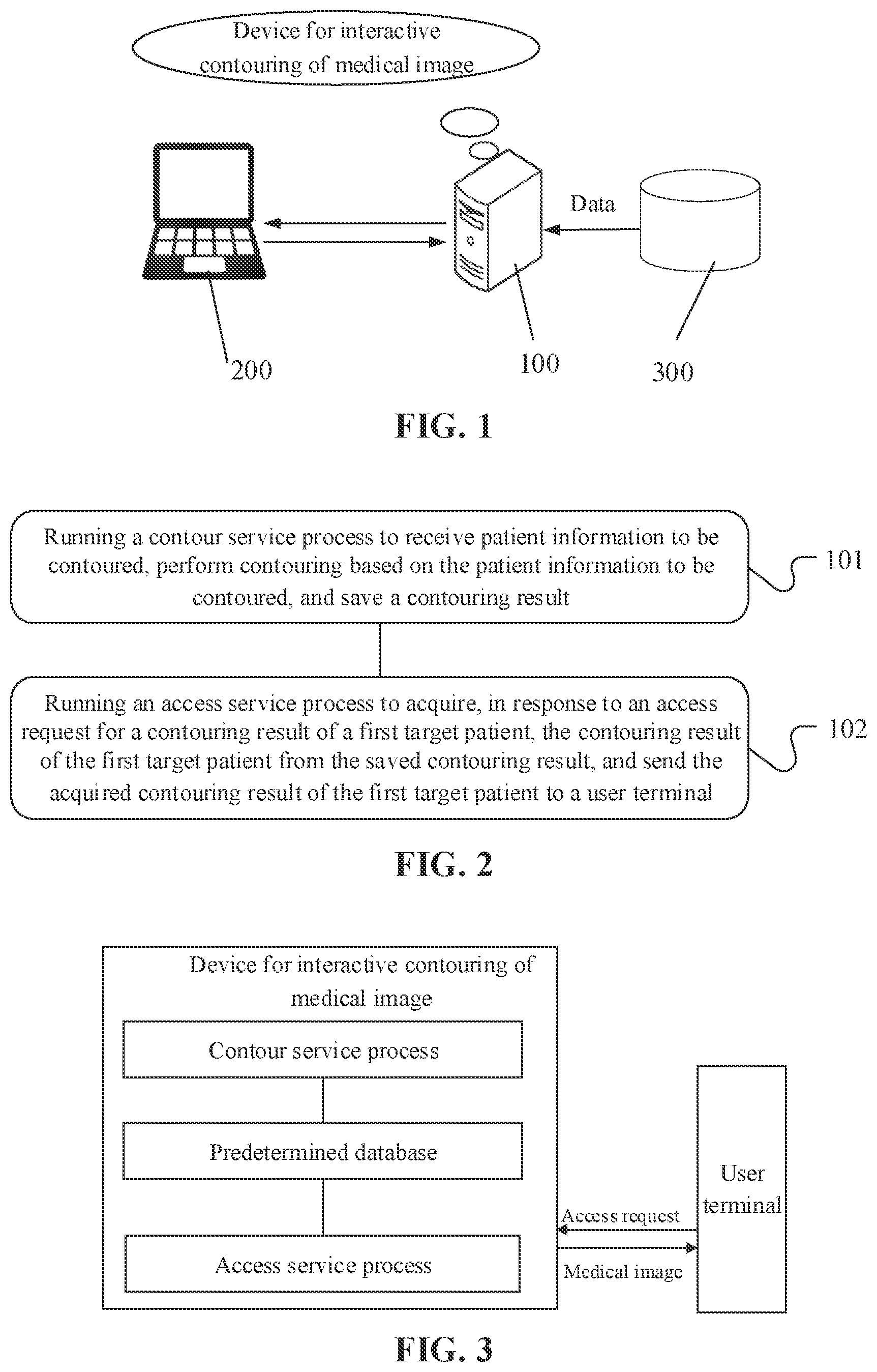 Patent US12541855 Figure 1 – Method, device and system for interactive contouring of medical image, and storage medium