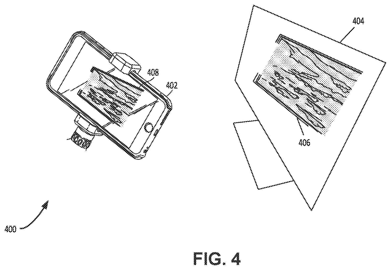 Patent US12541862 Figure 4 – Rendering augmented reality video using filtered point-to-point image matches to compute perspective-n-point camera poses
