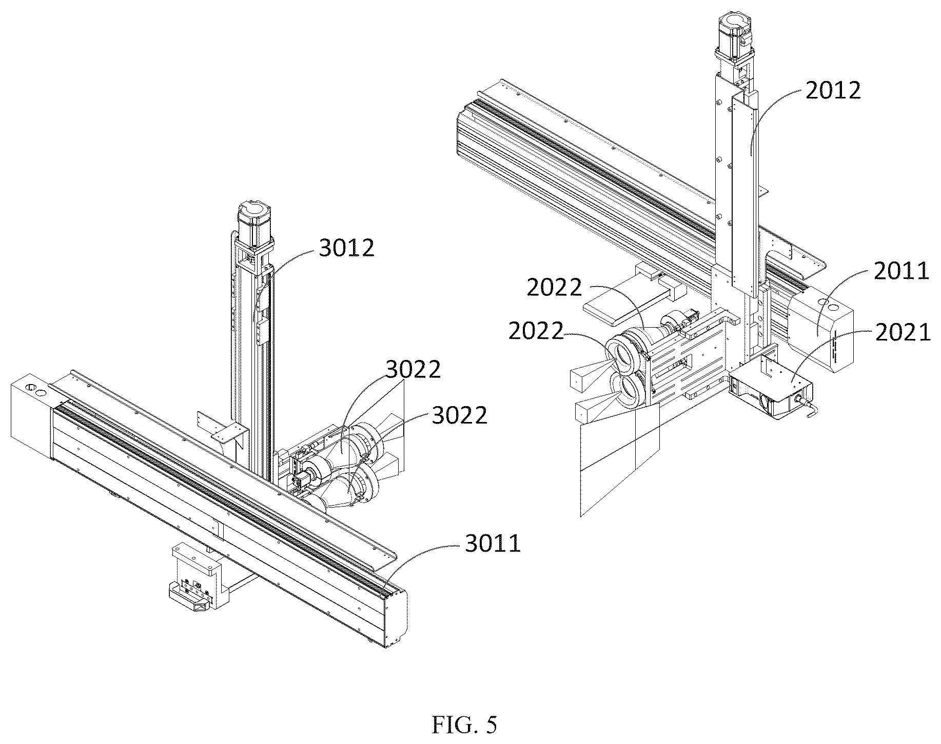 Patent US12541870 Figure 5 – Dimension detection device and dimension detection method
