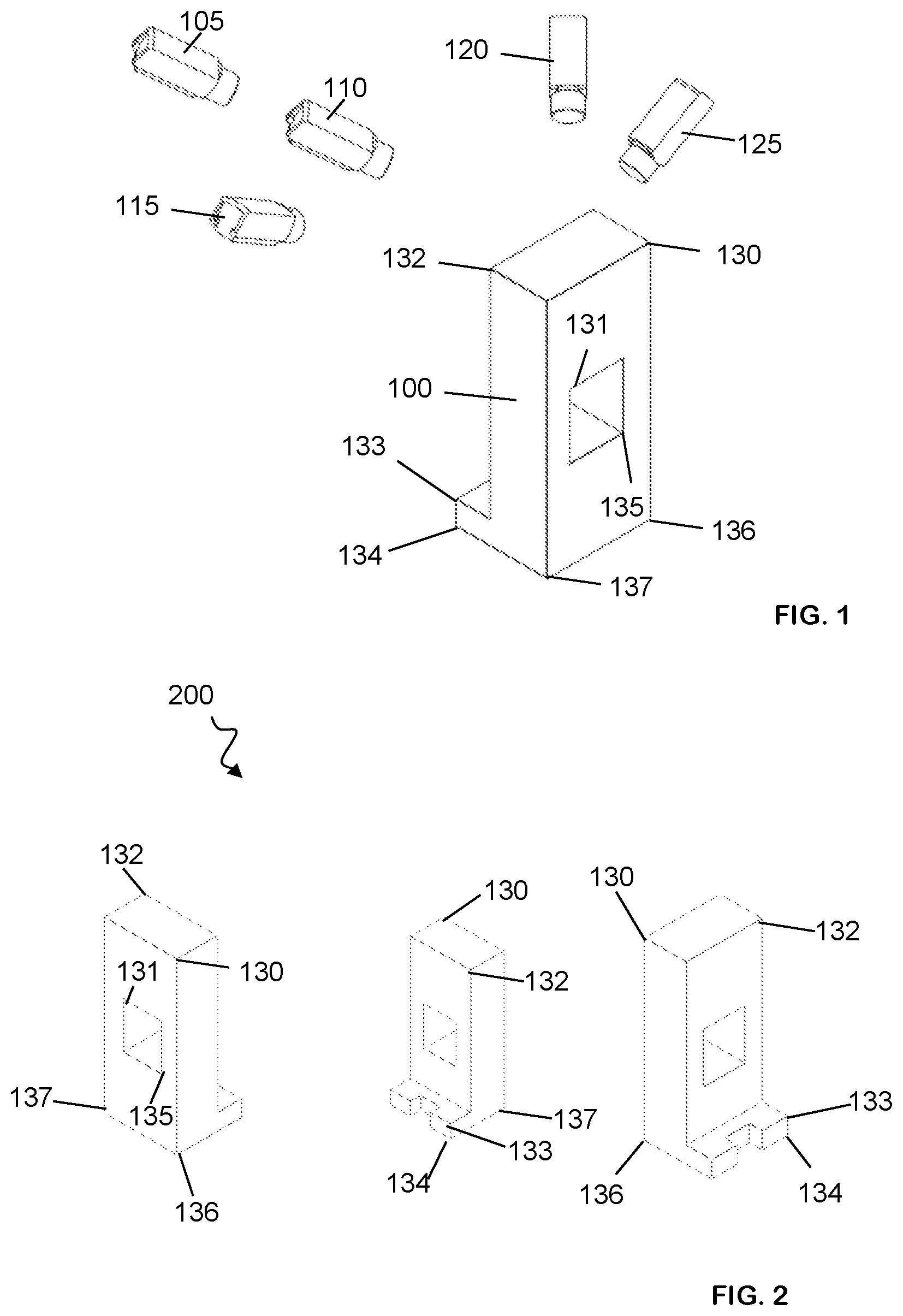 Patent US12541876 Figure 1 – Processing images of objects and object portions, including multi-object arrangements and deformed objects