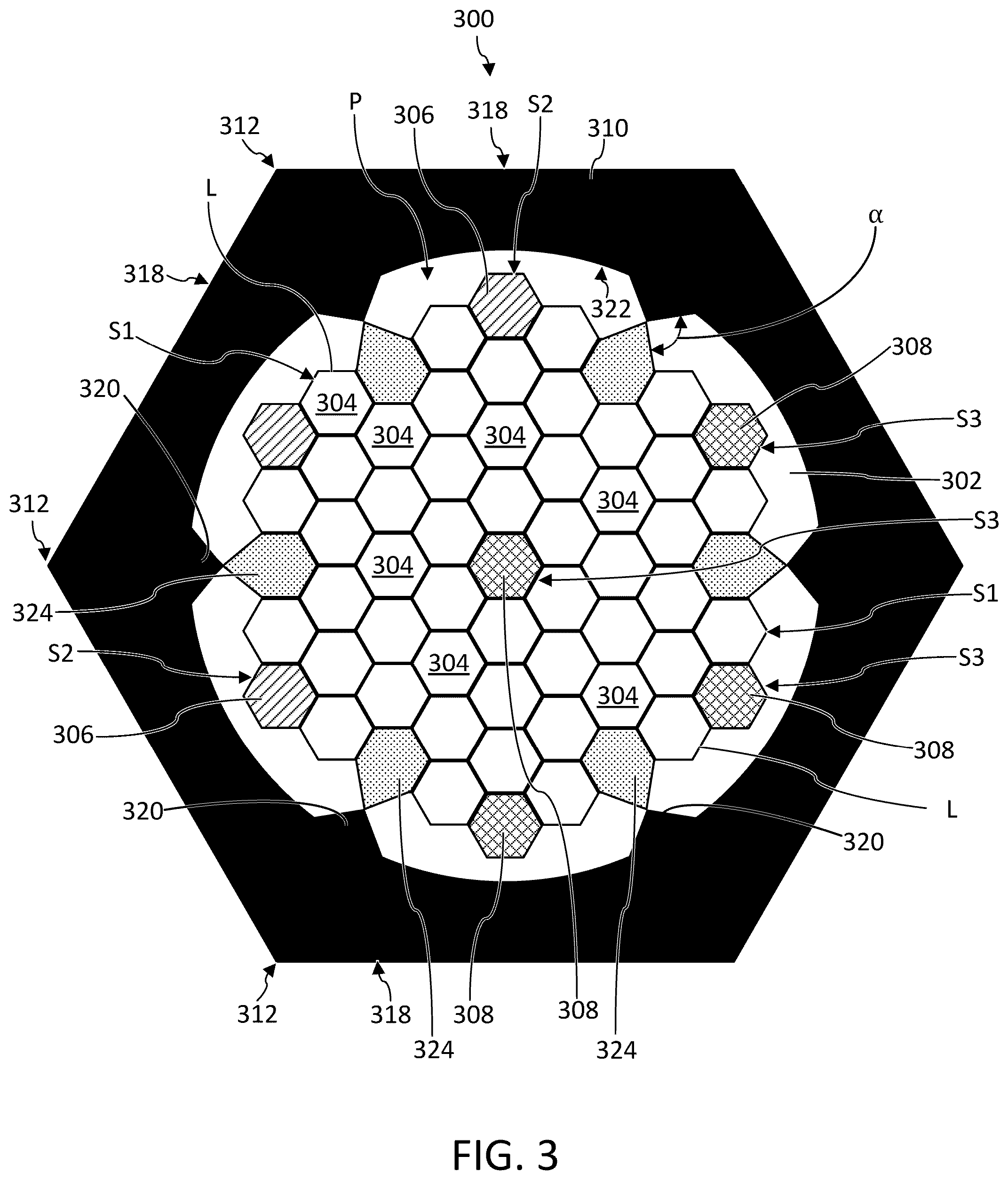 Patent US12541879 Figure 3 – Calibration targets and autonomous vehicle systems for communicating with same