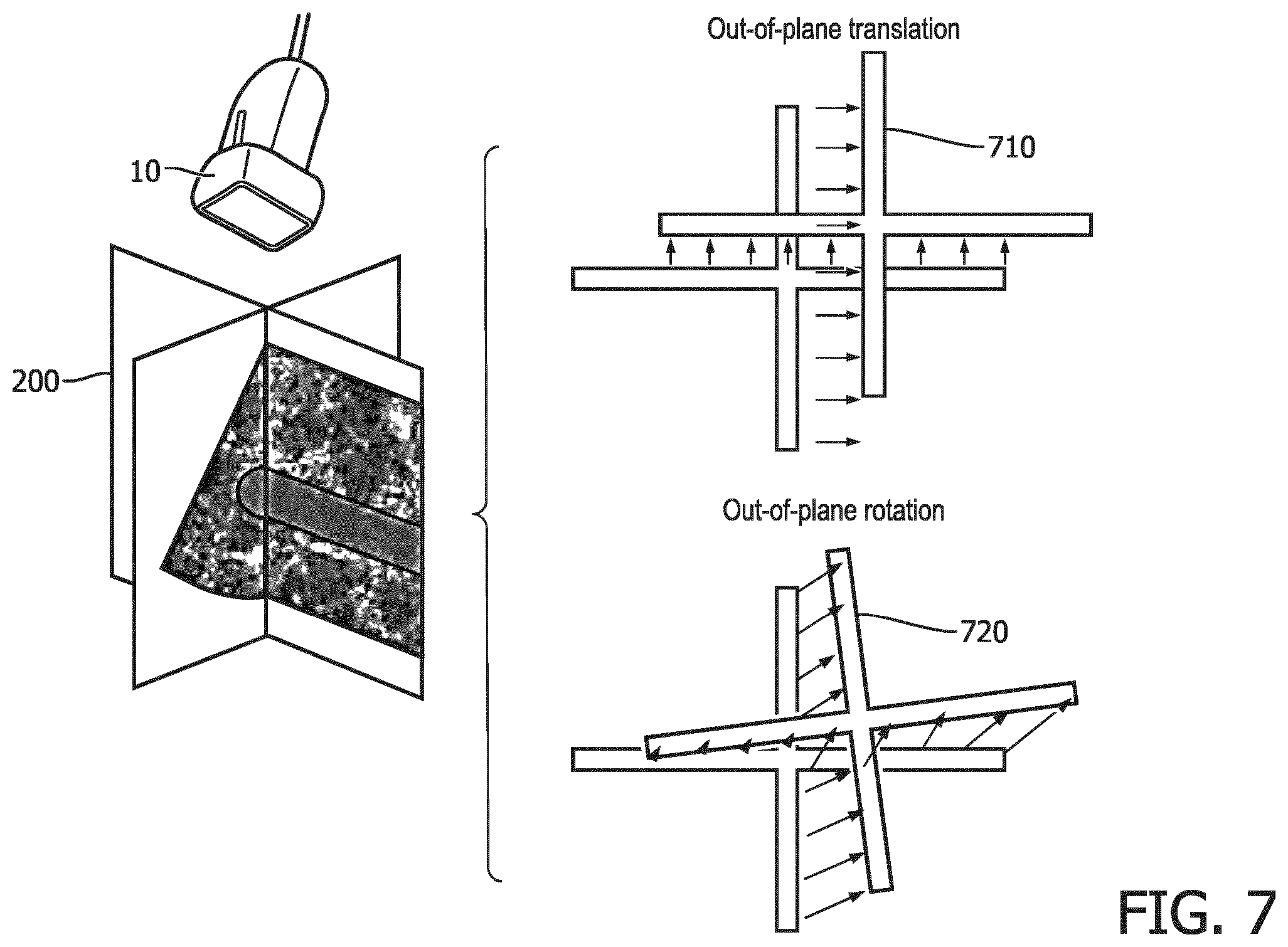 Patent US12541893 Figure 7 – Bi-plane and three-dimensional ultrasound image acquisition for generating roadmap images, and associated systems and devices
