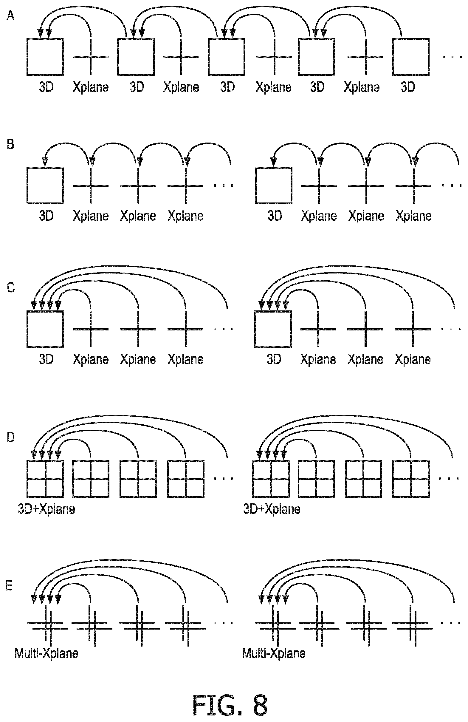 Patent US12541893 Figure 8 – Bi-plane and three-dimensional ultrasound image acquisition for generating roadmap images, and associated systems and devices