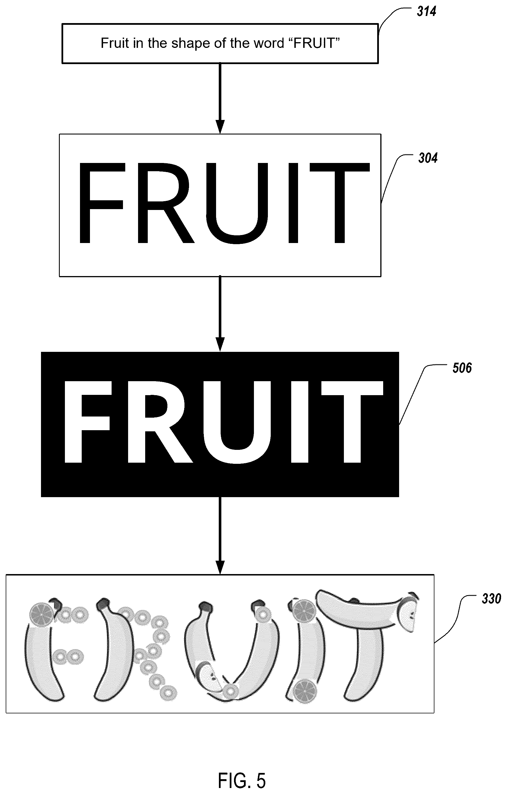 Patent US12541898 Figure 5 – Generative artificial intelligence visual effect generator